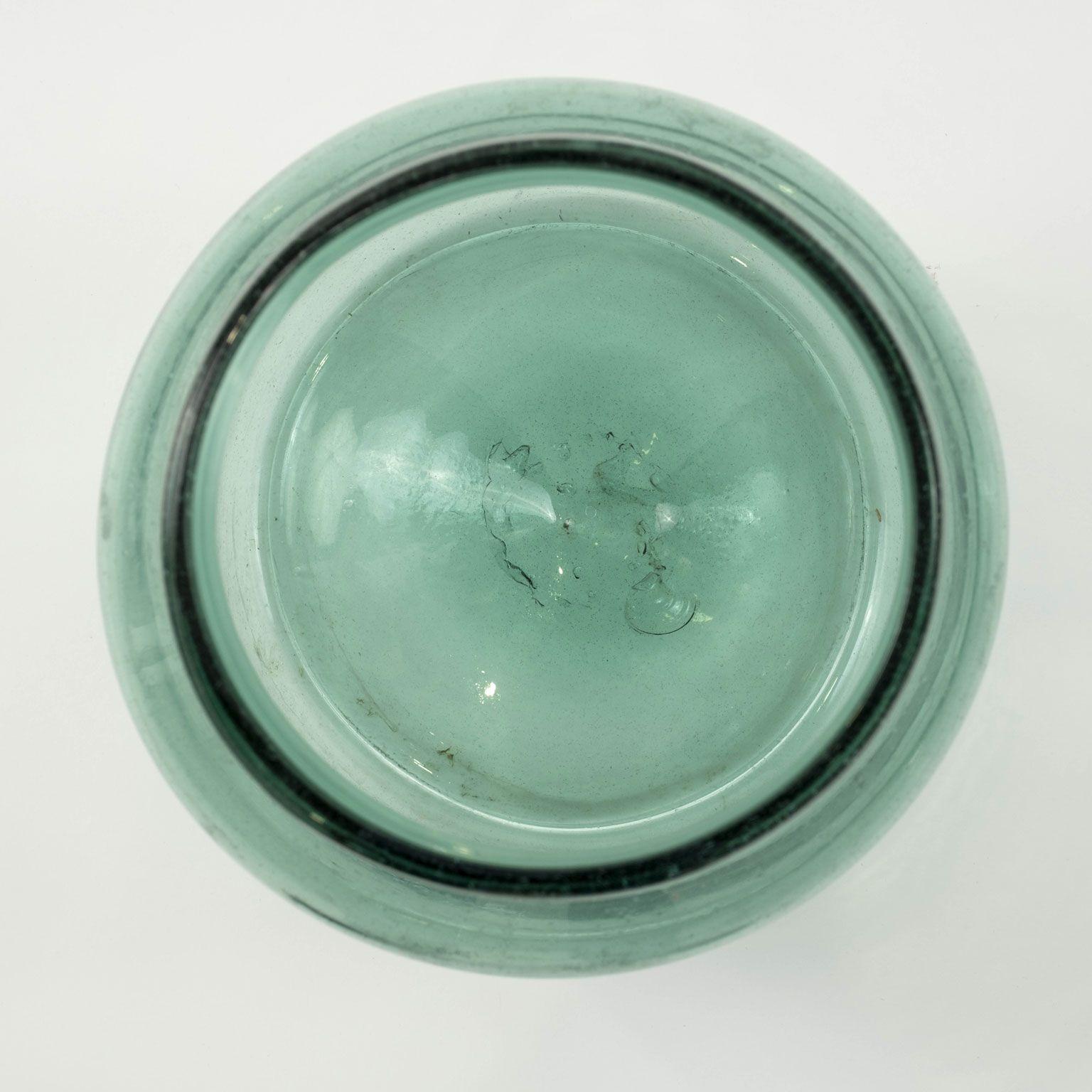 Großes mundgeblasenes antikes Glas JAR (19. Jahrhundert) im Angebot