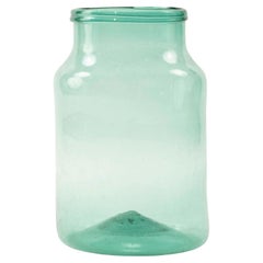 Large Hand Blown Antique Glass Jar