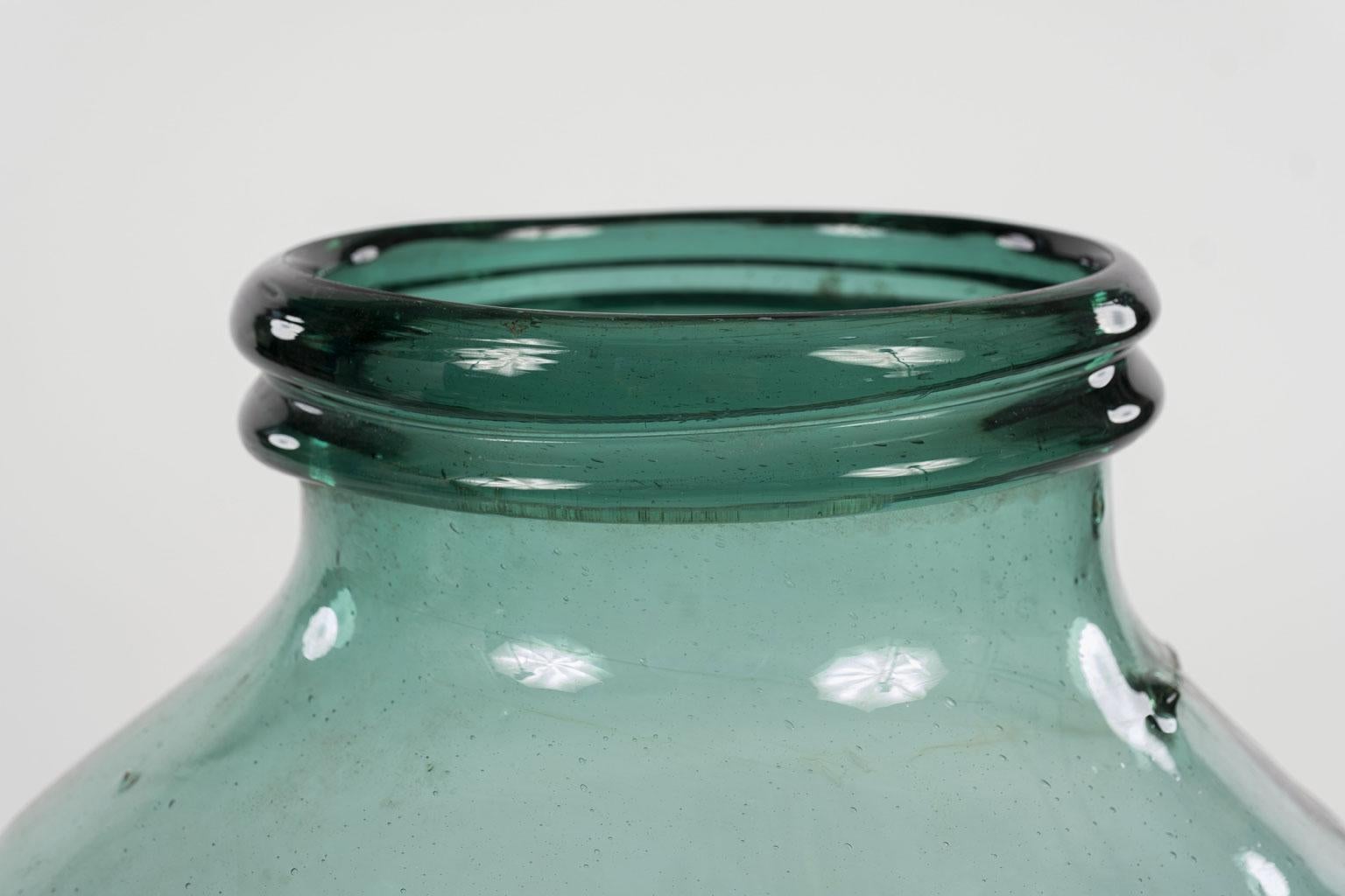 green mason jars