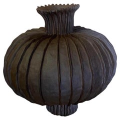 Large Hand Built Ceramic Vase