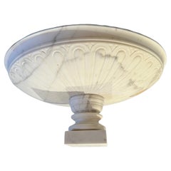 Grande Tazza in marmo di Carrara intagliata a mano - Italia, fine XVIII/inizio XIX secolo