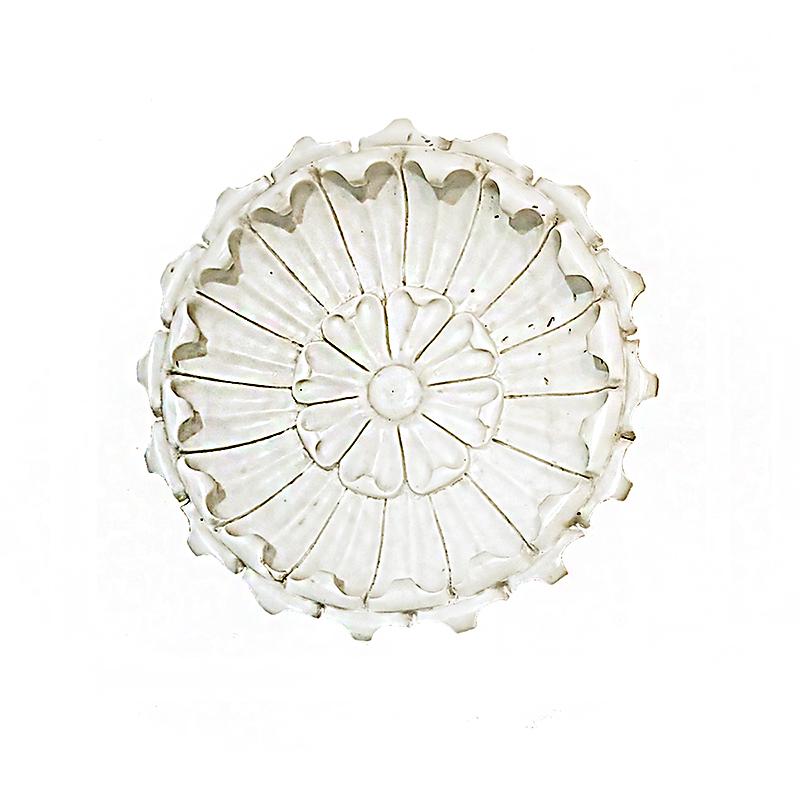 Große handgeschnitzte Marmorschale, Mitte des 20. Jahrhunderts im Angebot 1