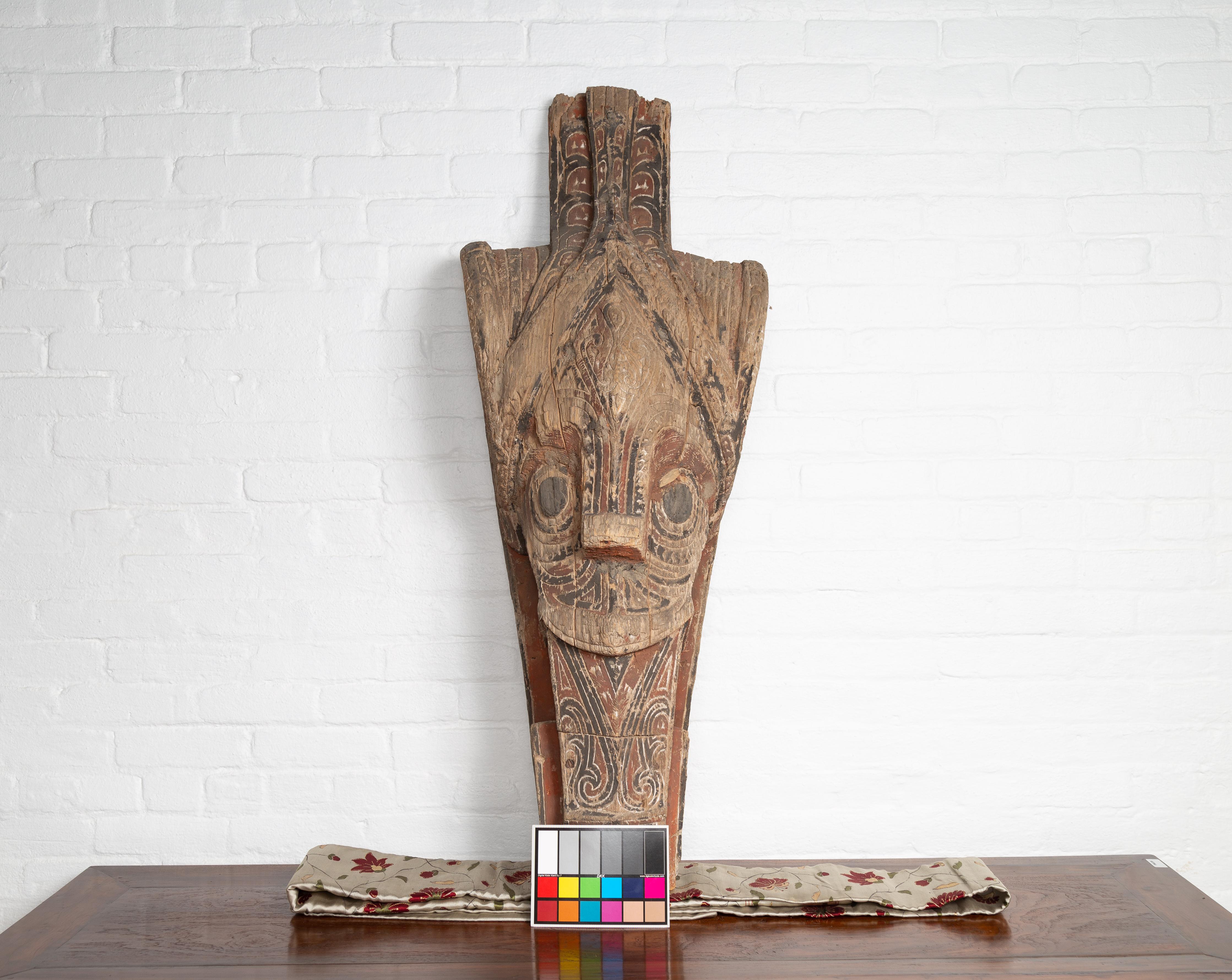 Large Hand Carved Singa Singa Tribal Carving from the Batak People, Sumatra 6