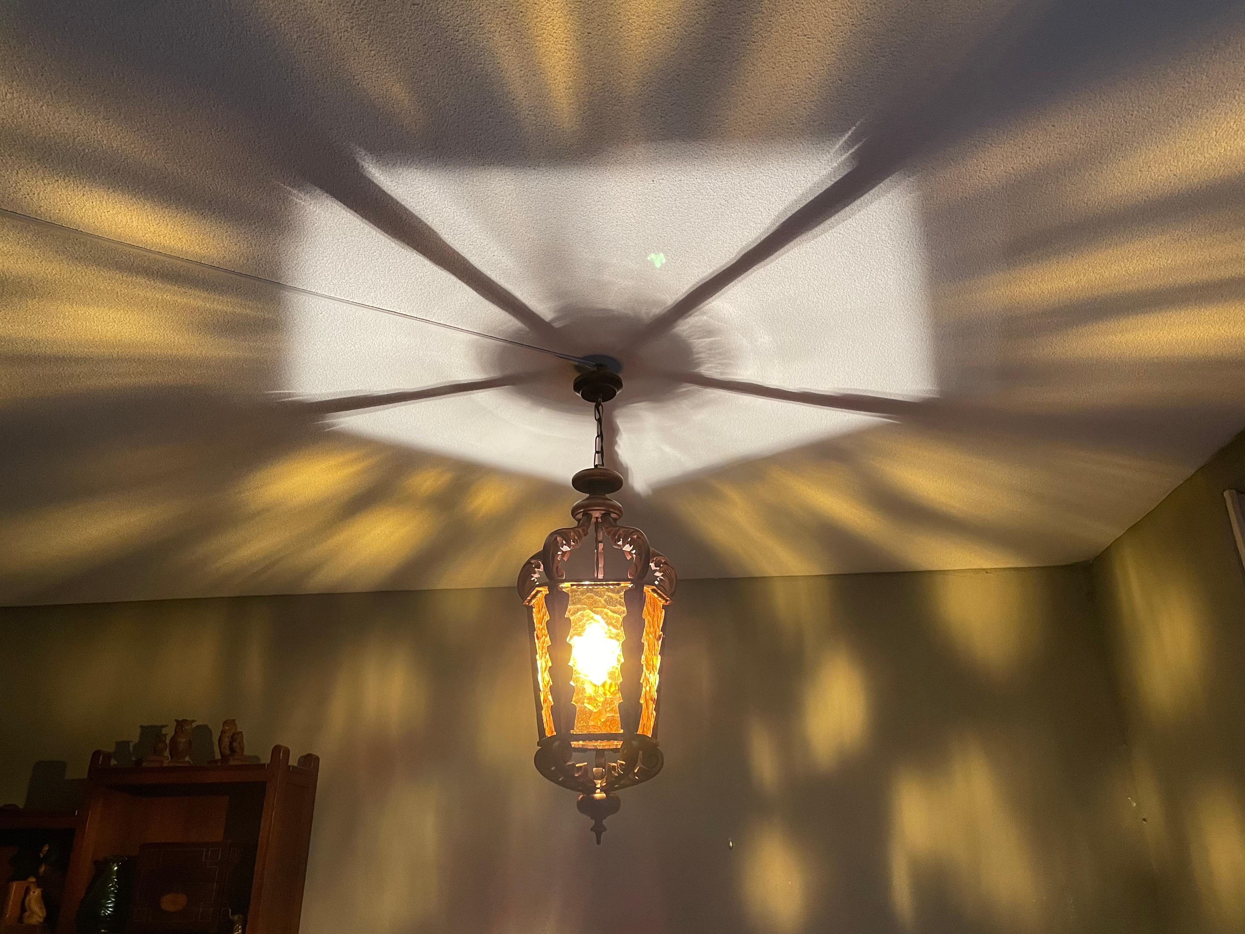 vintage lantern pendant light