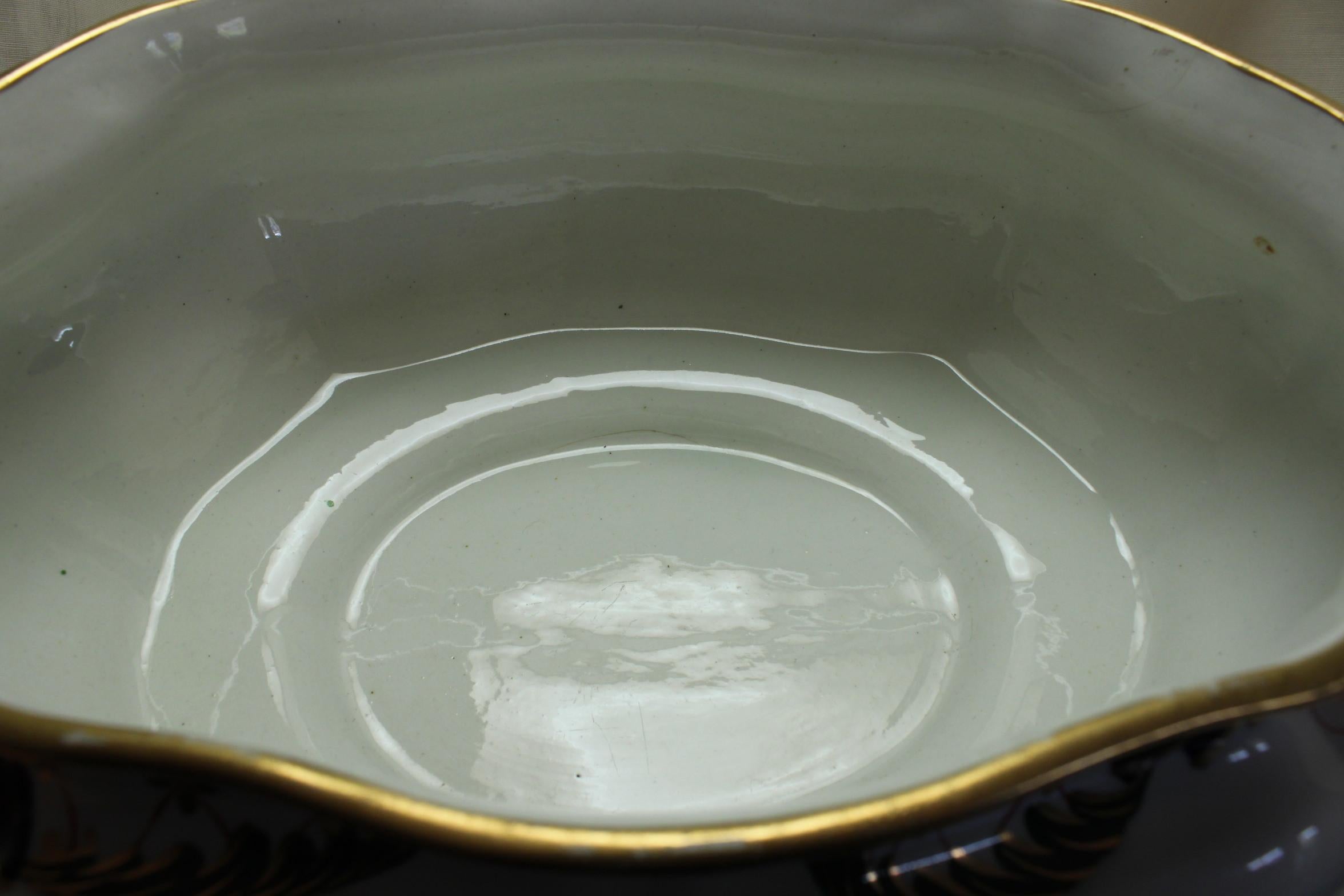 Early 19th Century Large Hand Coloured Davenport Soup Tureen For Sale