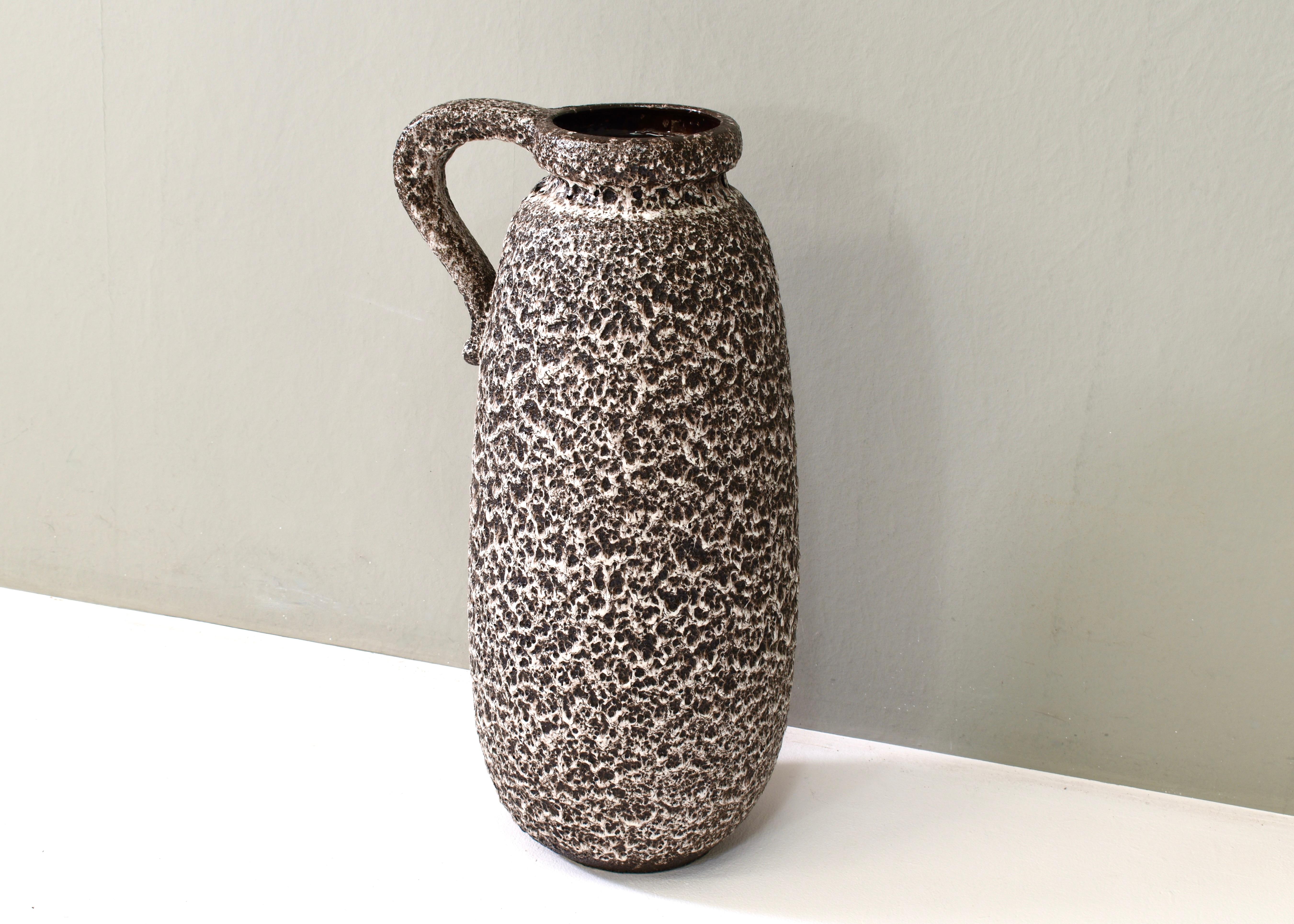 Mid-Century moderno Grande vaso artigianale SCHEURICH West-Germany - Germania, circa anni '70 in vendita