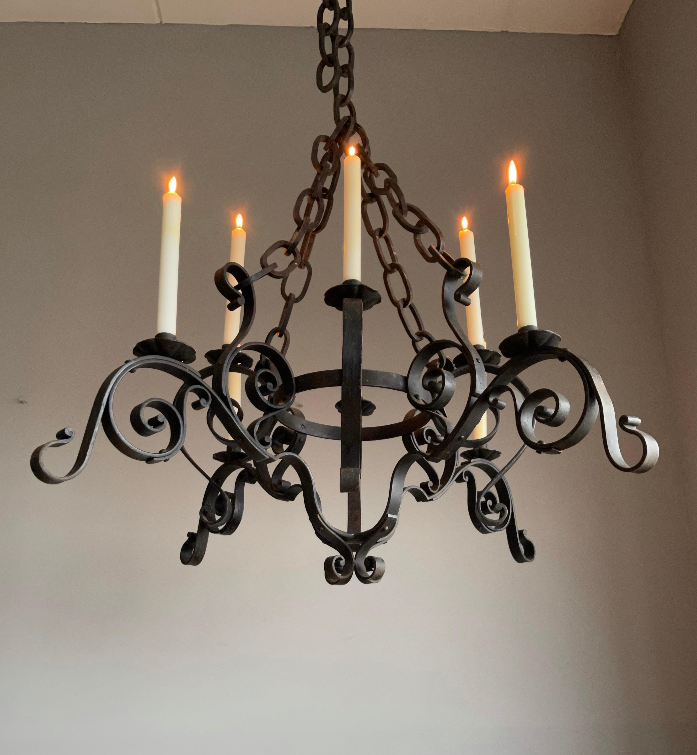 wrought iron candelabra chandelier
