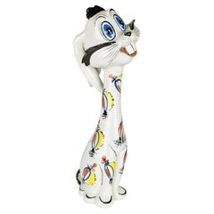 Large hand painted ceramic rabbit figurine for Walt Disney, 1962
