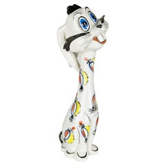 Large hand painted ceramic rabbit figurine for Walt Disney, 1962