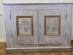 Large Hand Painted Cupboard from South of France  Beautifully painted