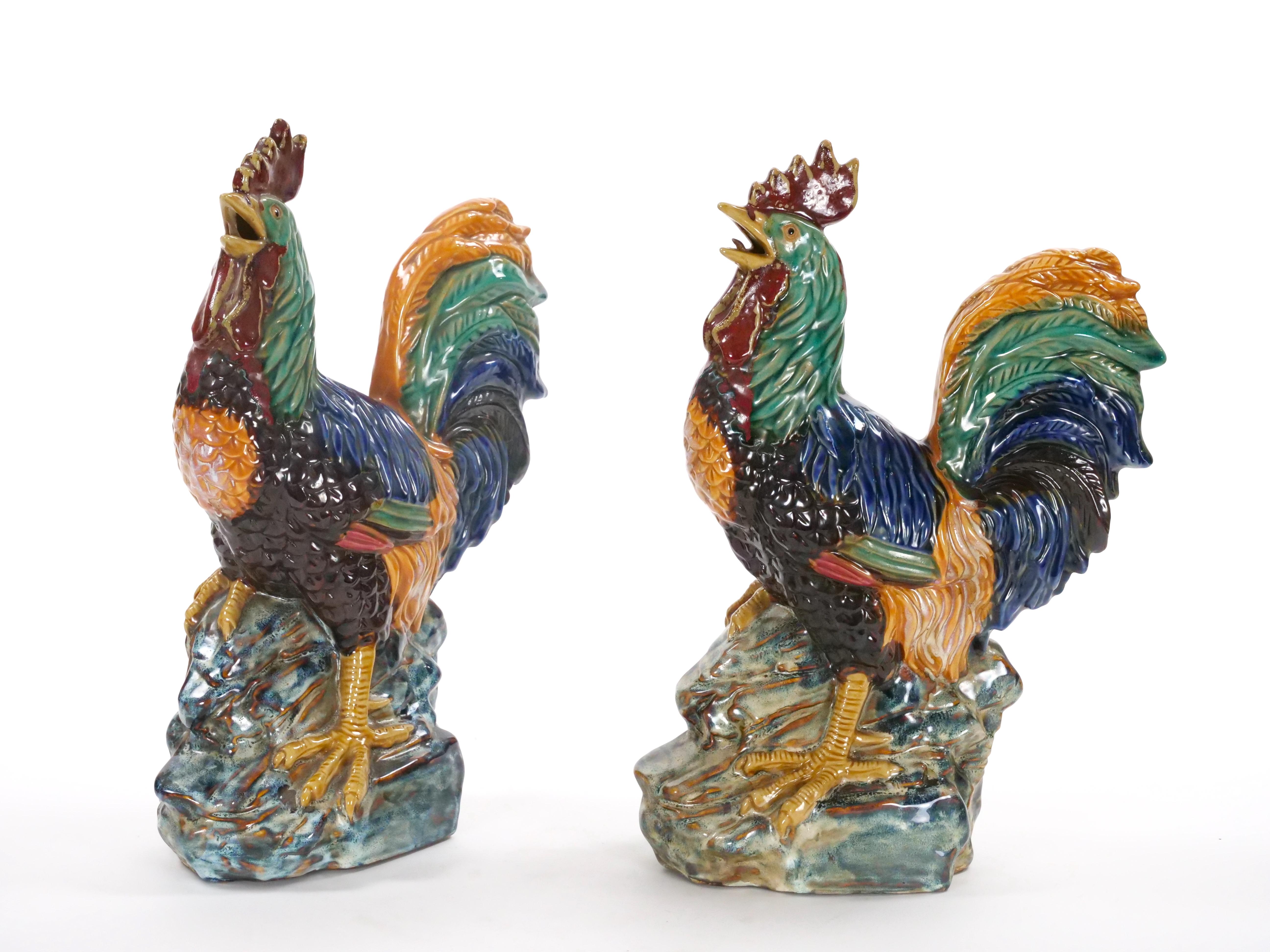 Gran Vajilla de Porcelana Inglesa Pintada a Mano y Decorada Gallo Decorativo Artes y manualidades en venta