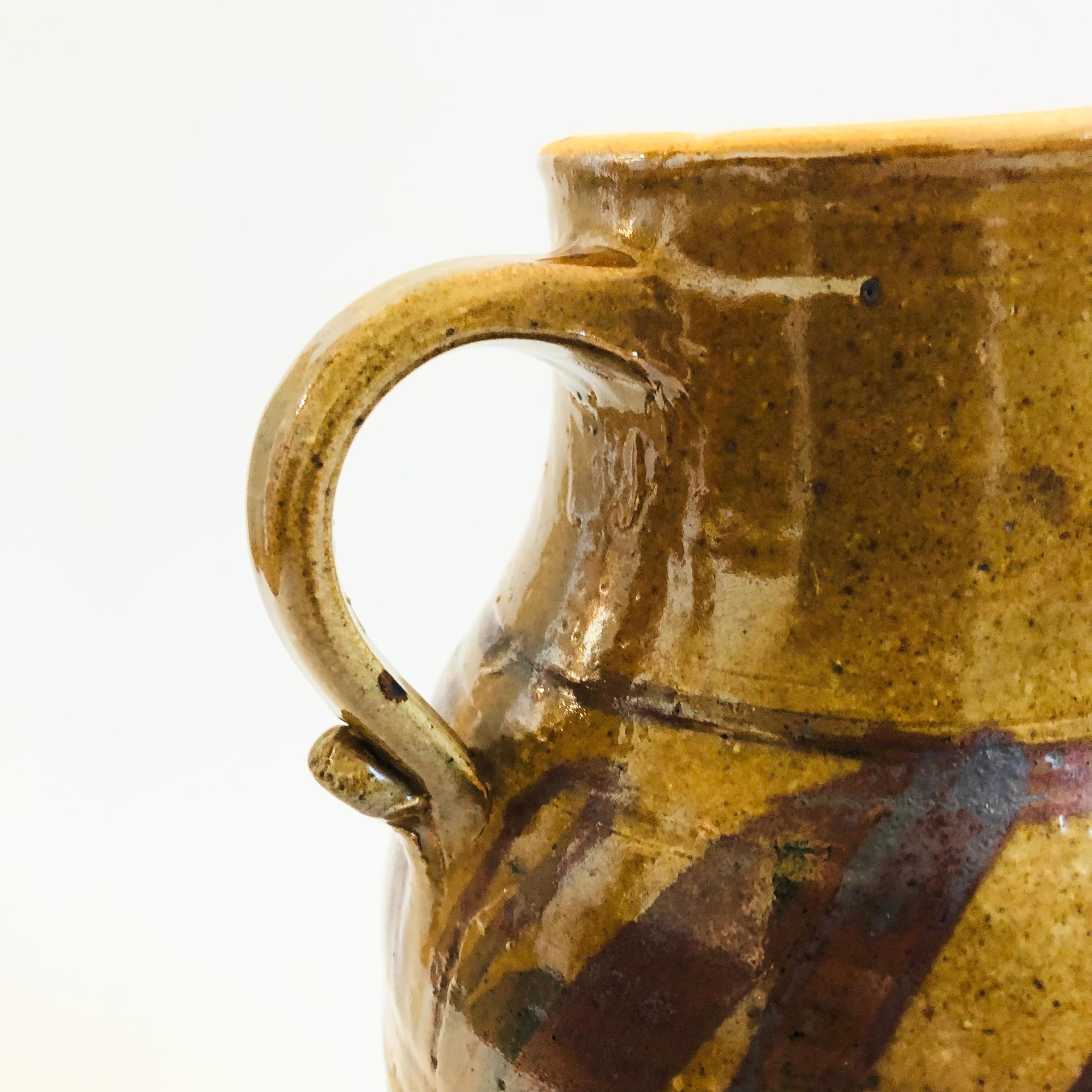 Large Hand Painted Nude Studio Pottery Vase by Mark Archer In Good Condition In Fairfield, CA