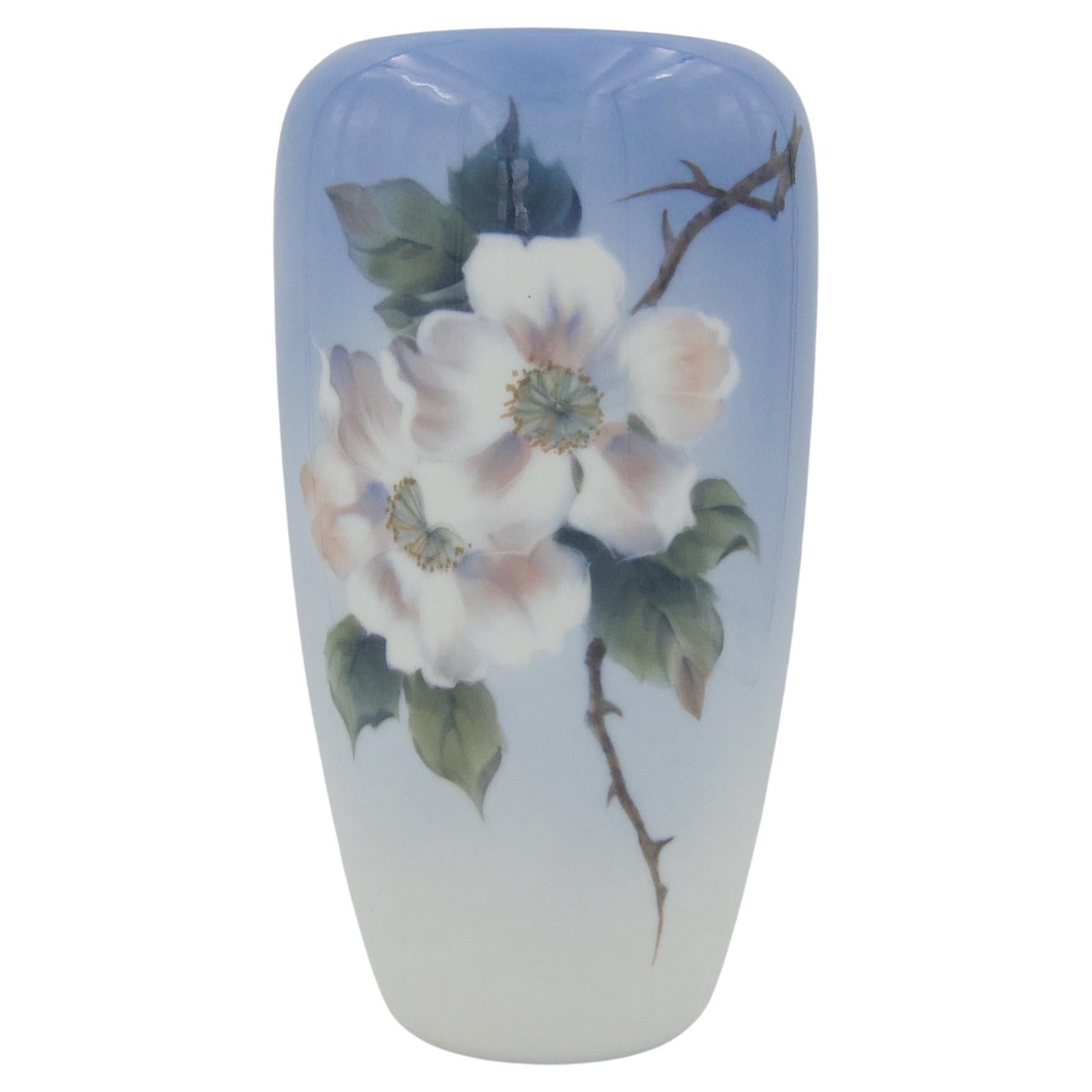Large Hand-Painted Porcelain Vase from Royal Copenhagen, 1962 at 1stDibs | royal  copenhagen vases prices
