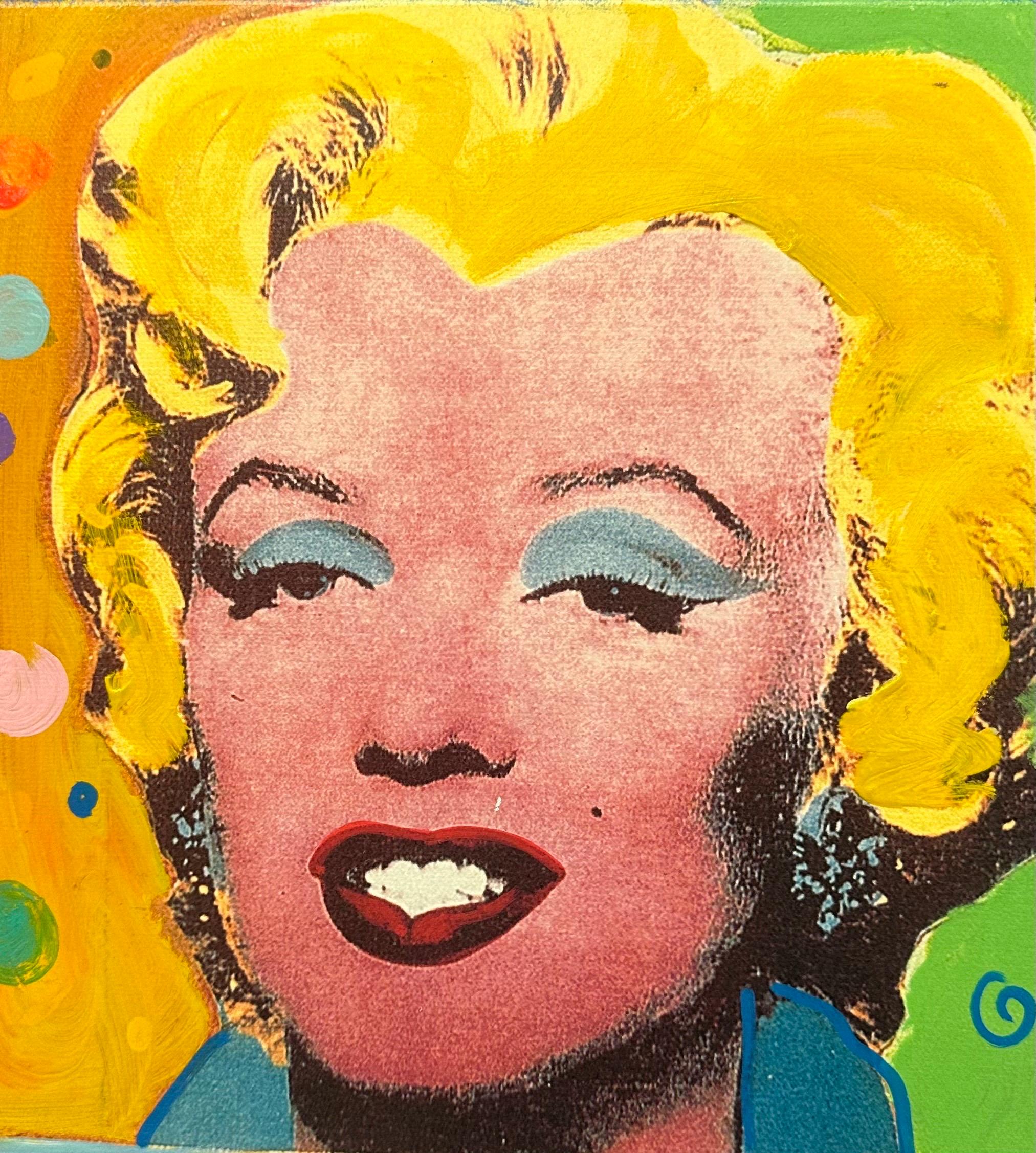 Grande serigrafia impreziosita e firmata a mano 