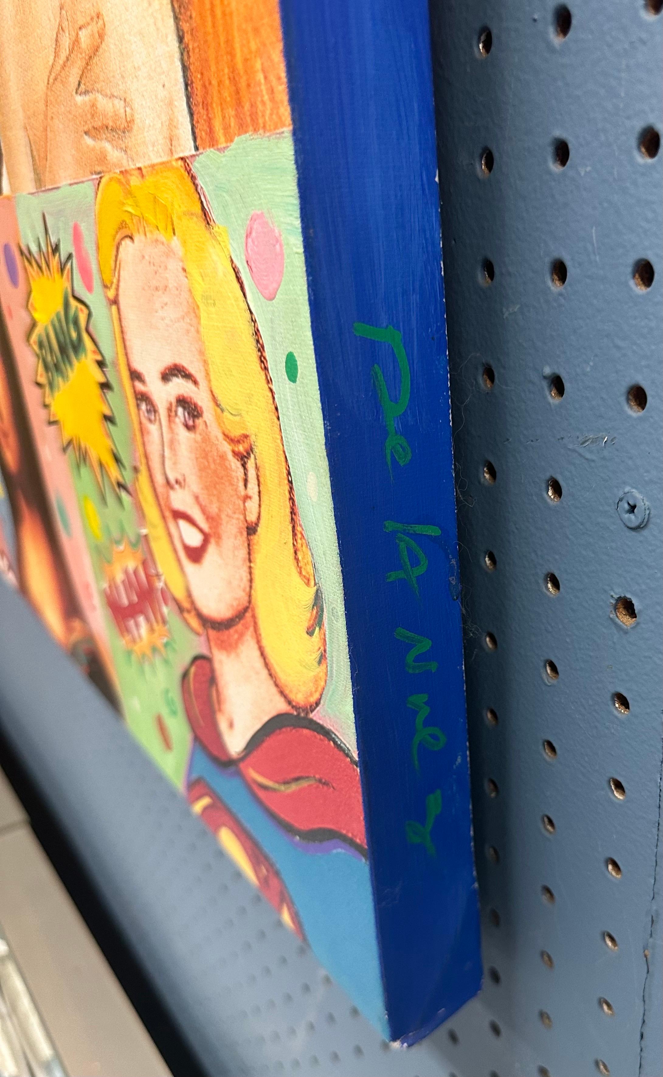 Grande serigrafia impreziosita e firmata a mano 