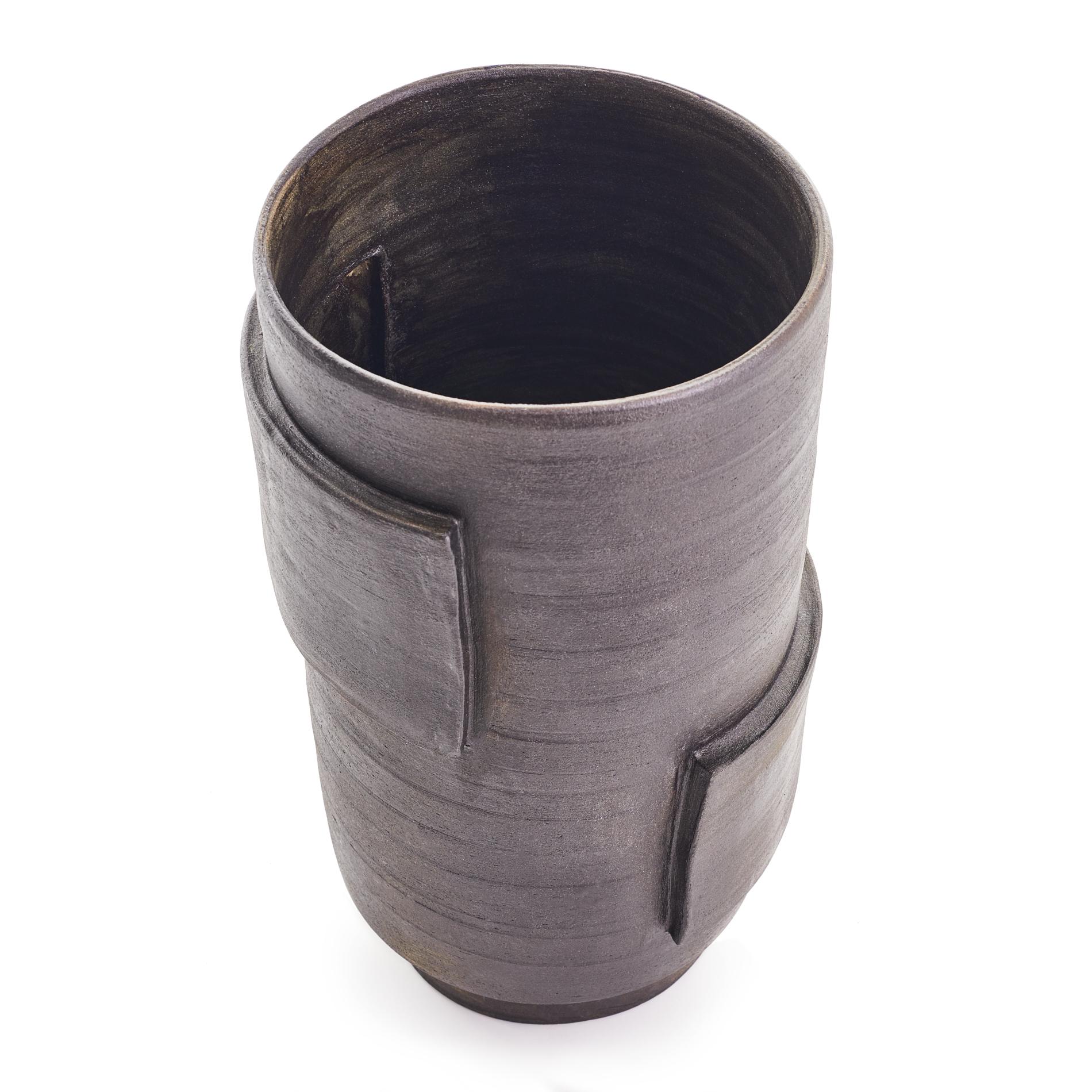 Modern Large Hand Thrown Pottery Vase