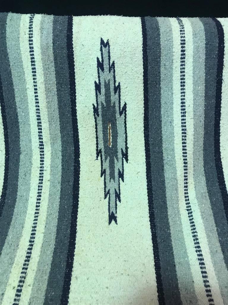 Large Handwoven Native American 'Navajo' Rug In Good Condition In Studio City, CA