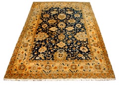 Large Hand Woven Ralph Lauren Tribal Wool Rug