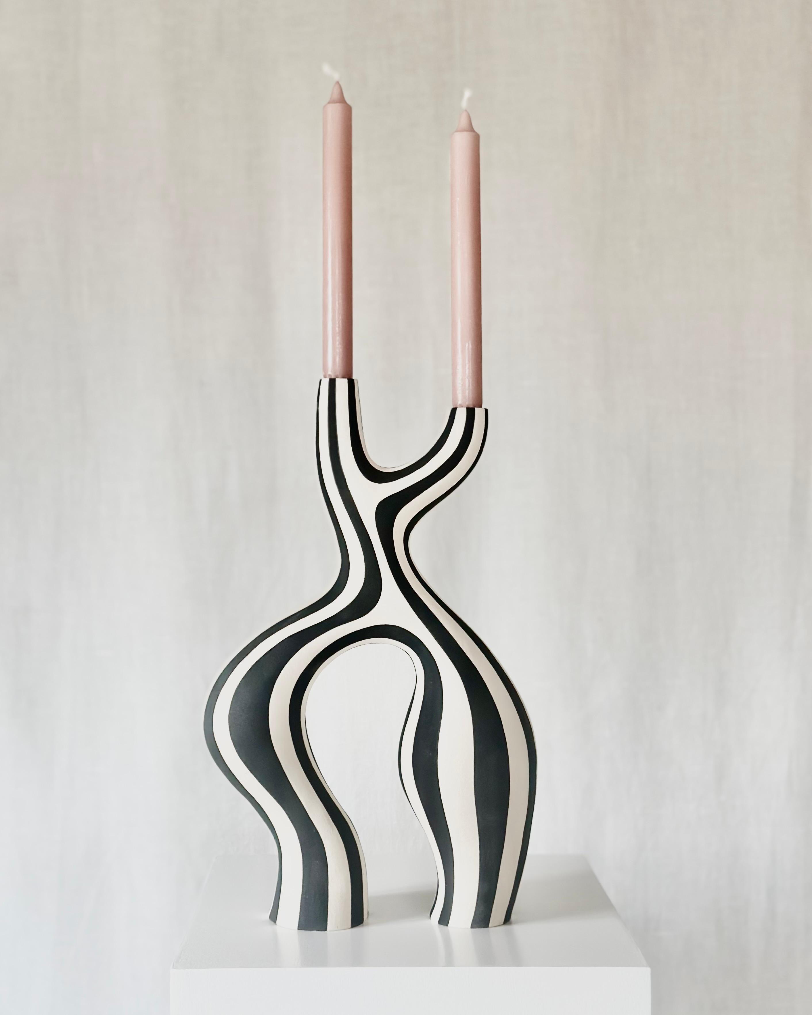 Gran candelabro artesanal de Jossolini Noruego en venta