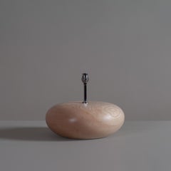 Grande lampada inglese in frassino realizzata a mano