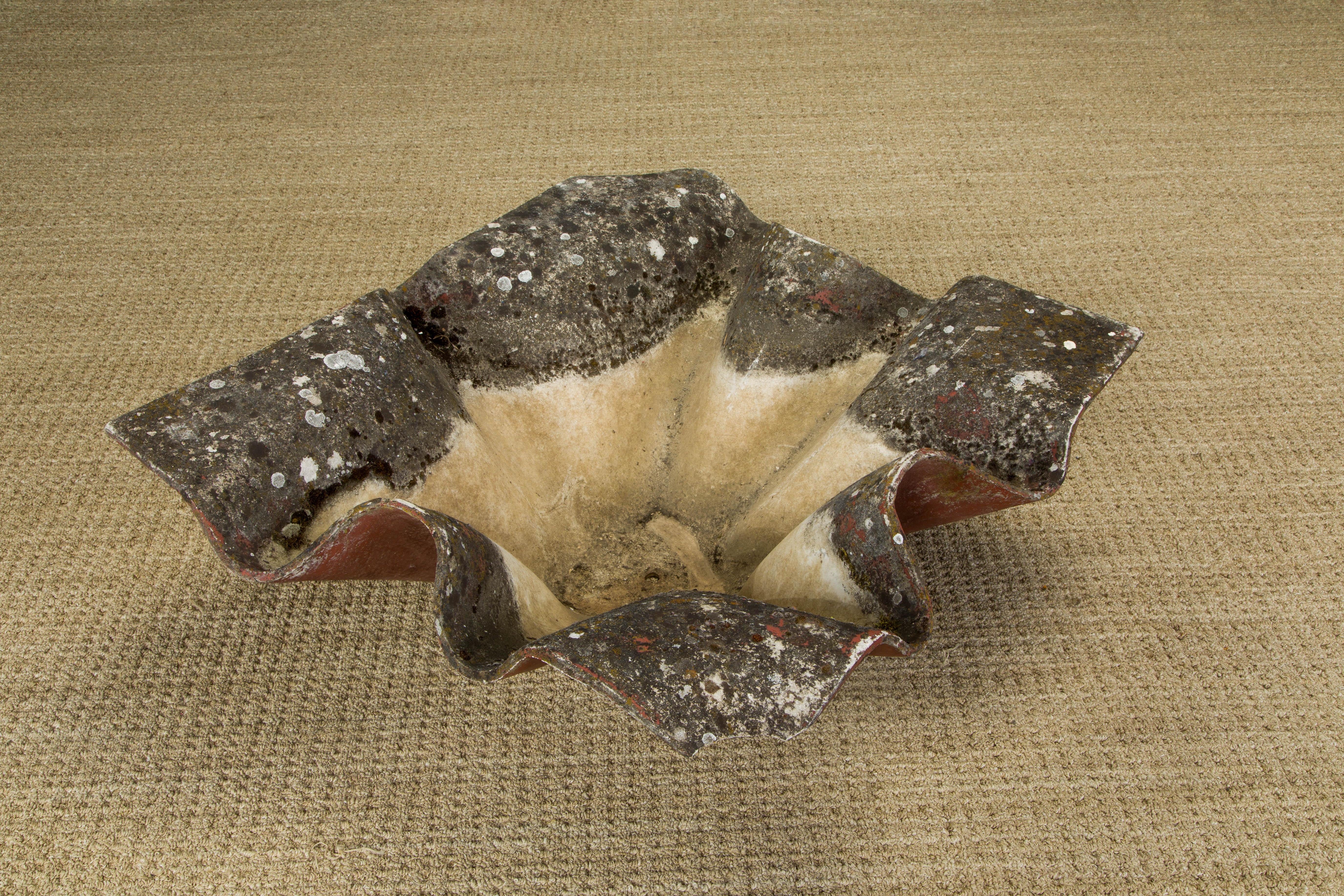 Large 'Handkerchief' Concrete Planters by Willy Guhl for Eternit, c. 1968 For Sale 10