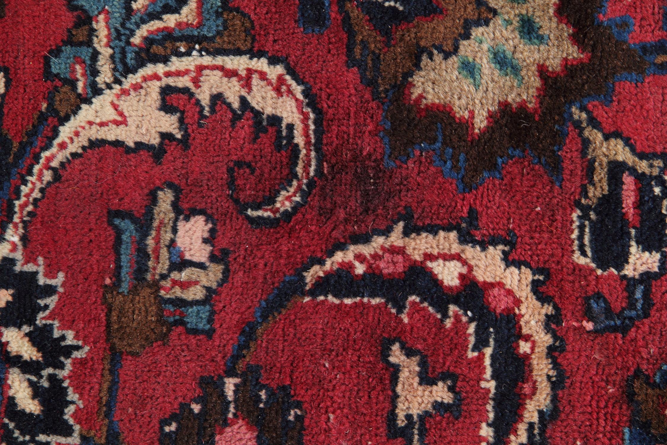 Country Large Handmade Carpet Traditional Red Wool Rug Oriental Carpet