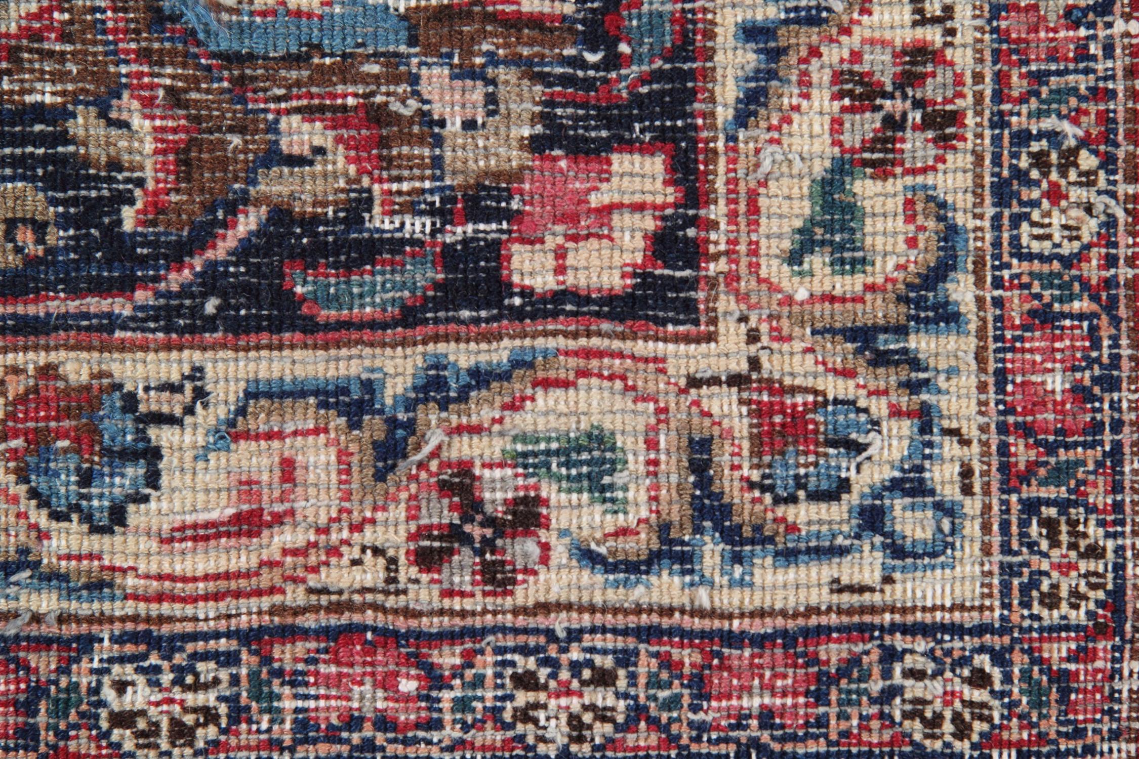 Turkish Large Handmade Carpet Traditional Red Wool Rug Oriental Carpet