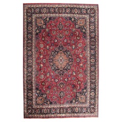 Large Handmade Carpet Traditional Red Wool Rug Oriental Carpet