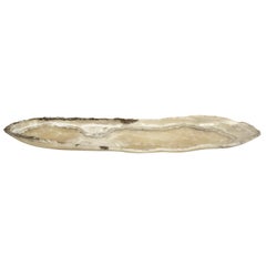 Large Handmade Natural Onyx Platter, One of a Kind