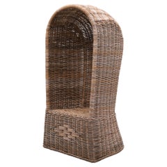 Large handmade Rattan beach chair 