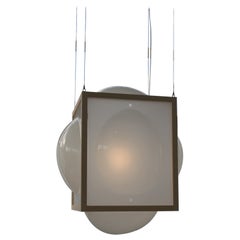 Grande lampe suspendue opaque Curator de Studio Thier & van Daalen