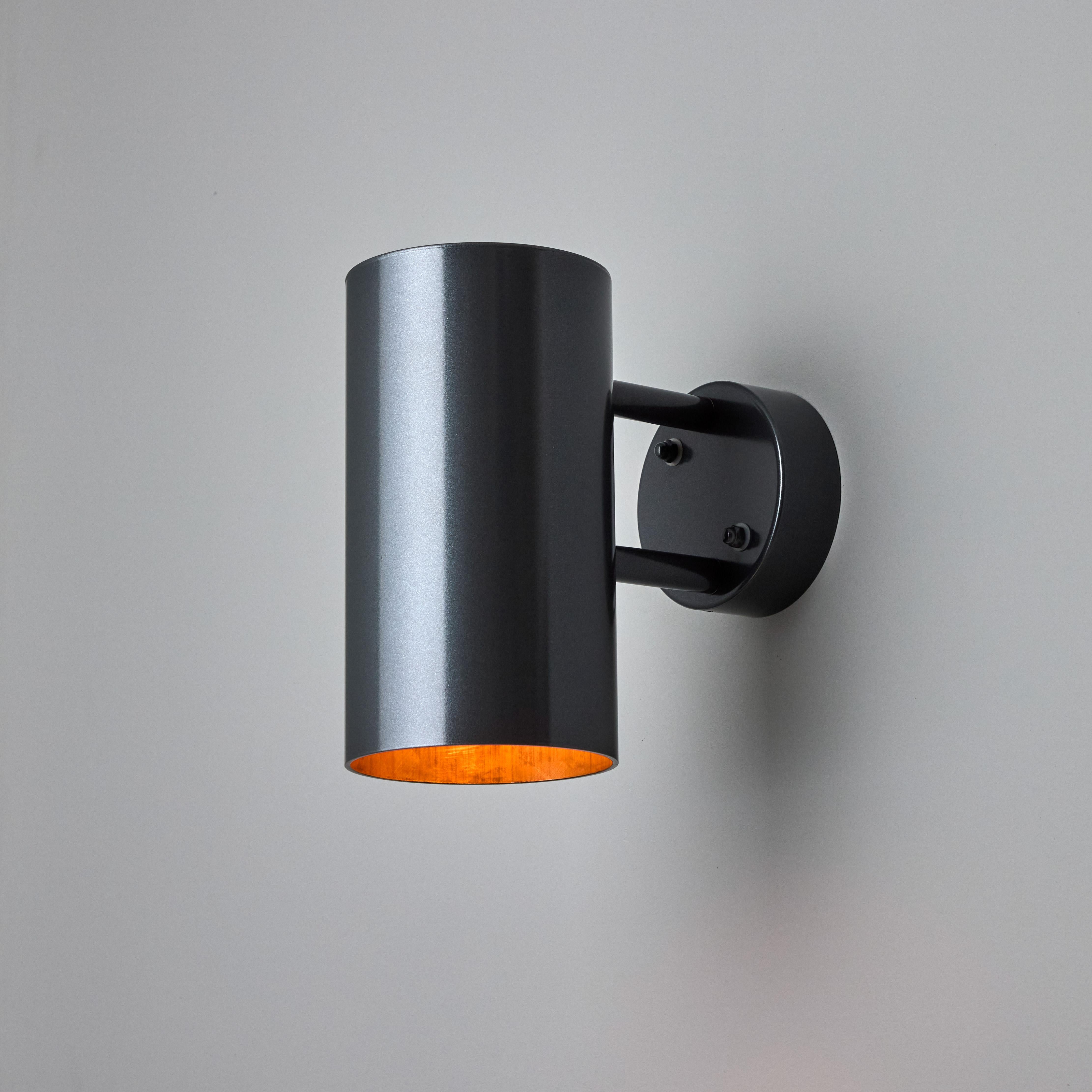 Large Hans-Agne Jakobsson C627 'Rulle' Outdoor Sconce in Painted Steel For Sale 2