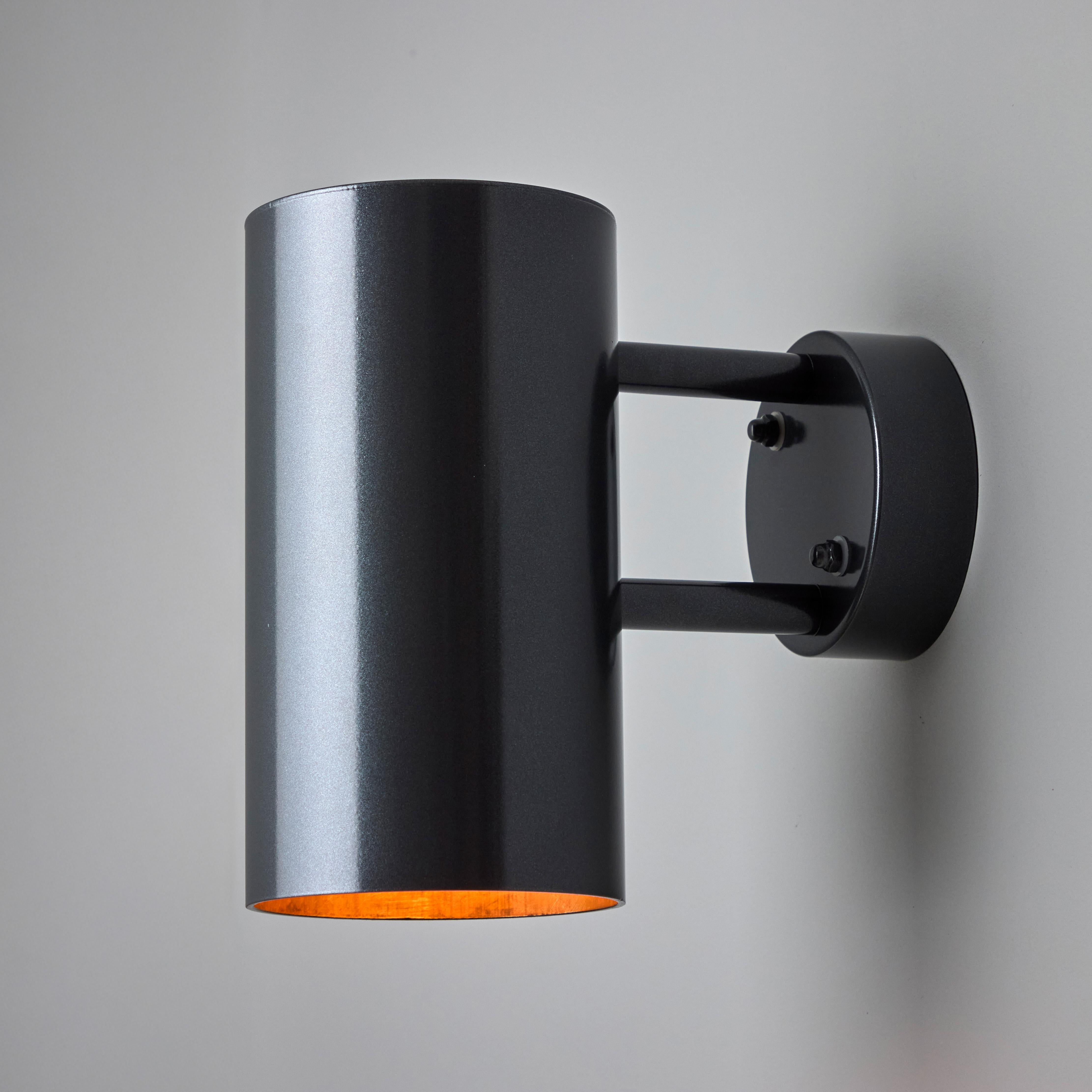 Contemporary Large Hans-Agne Jakobsson C627 'Rulle' Outdoor Sconce in Painted Steel For Sale