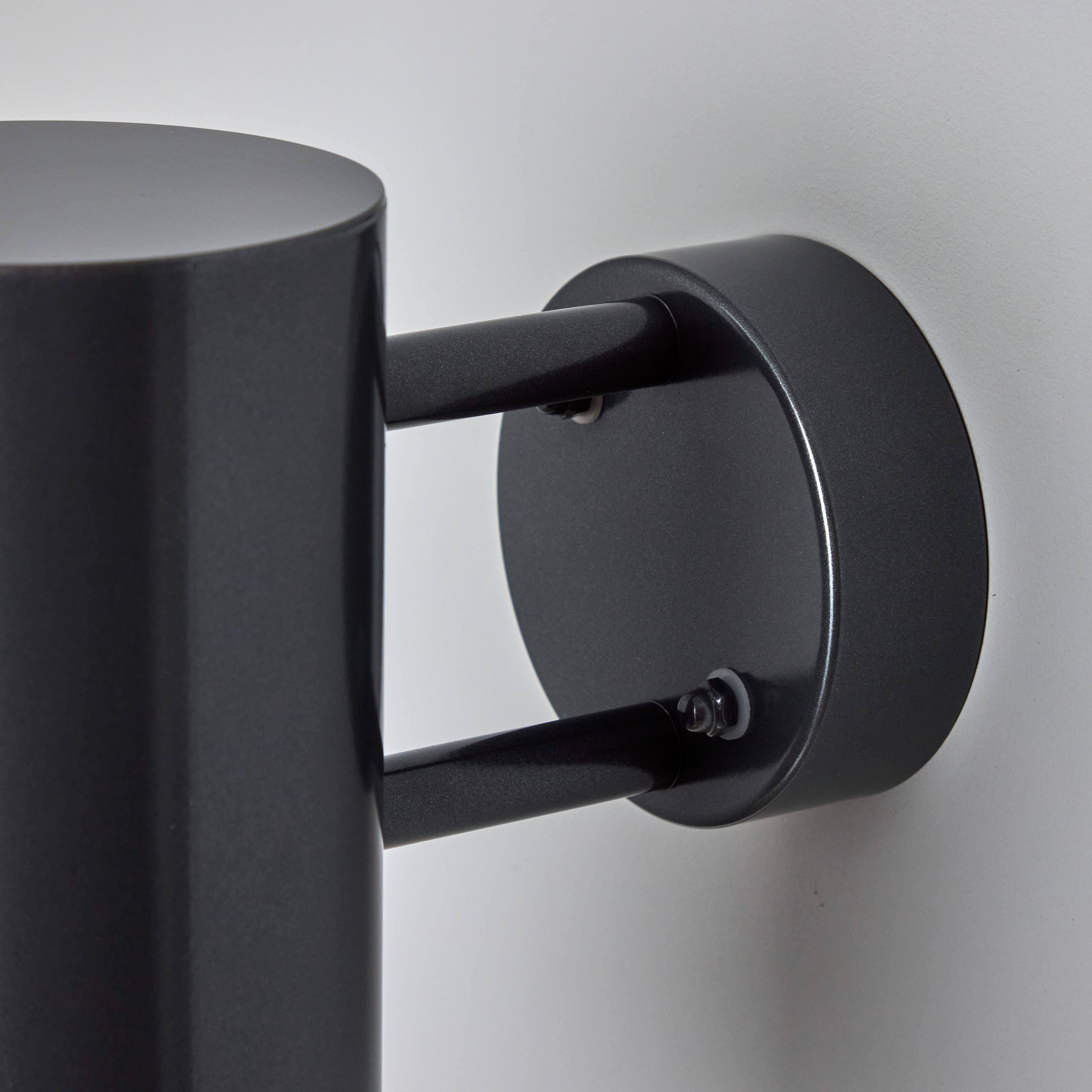 Metal Large Hans-Agne Jakobsson C627 'Rulle' Outdoor Sconce in Painted Steel For Sale