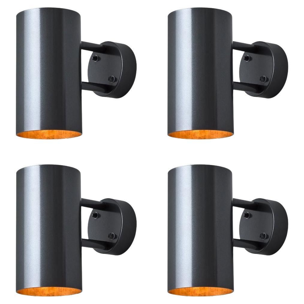 Large Hans-Agne Jakobsson C627 'Rulle' Outdoor Sconce in Painted Steel For Sale