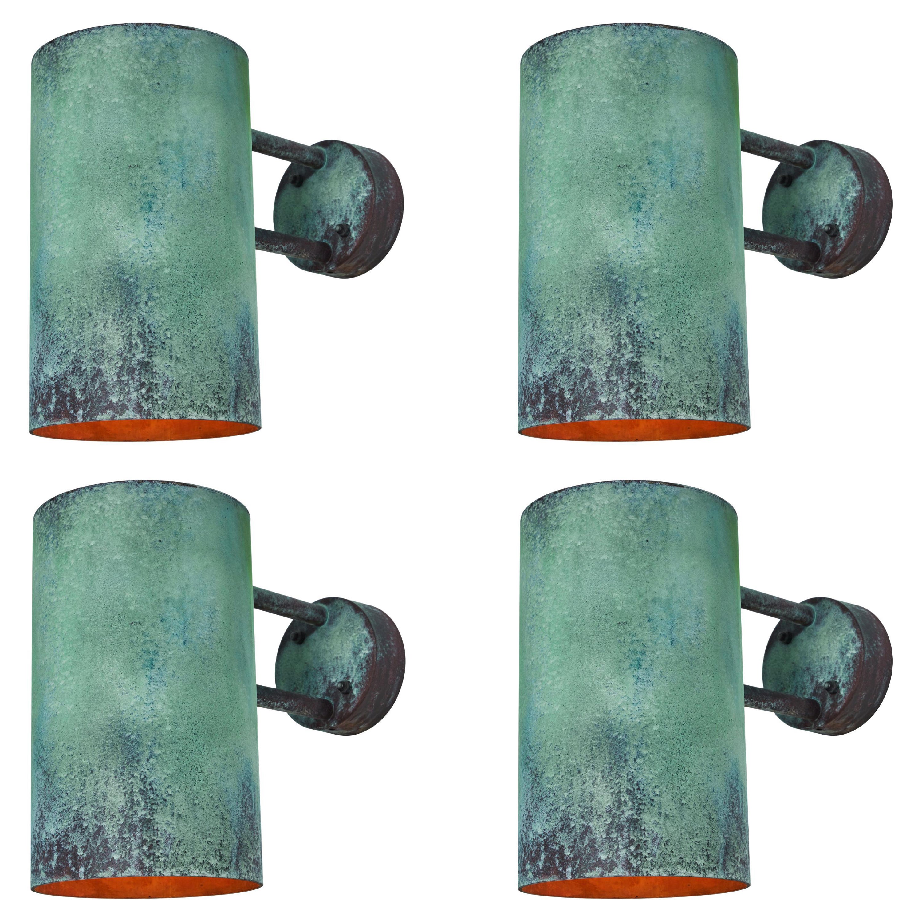 Grande applique d'extérieur « Rulle » patinée vert-de-gris Hans-Agne Jakobsson C627