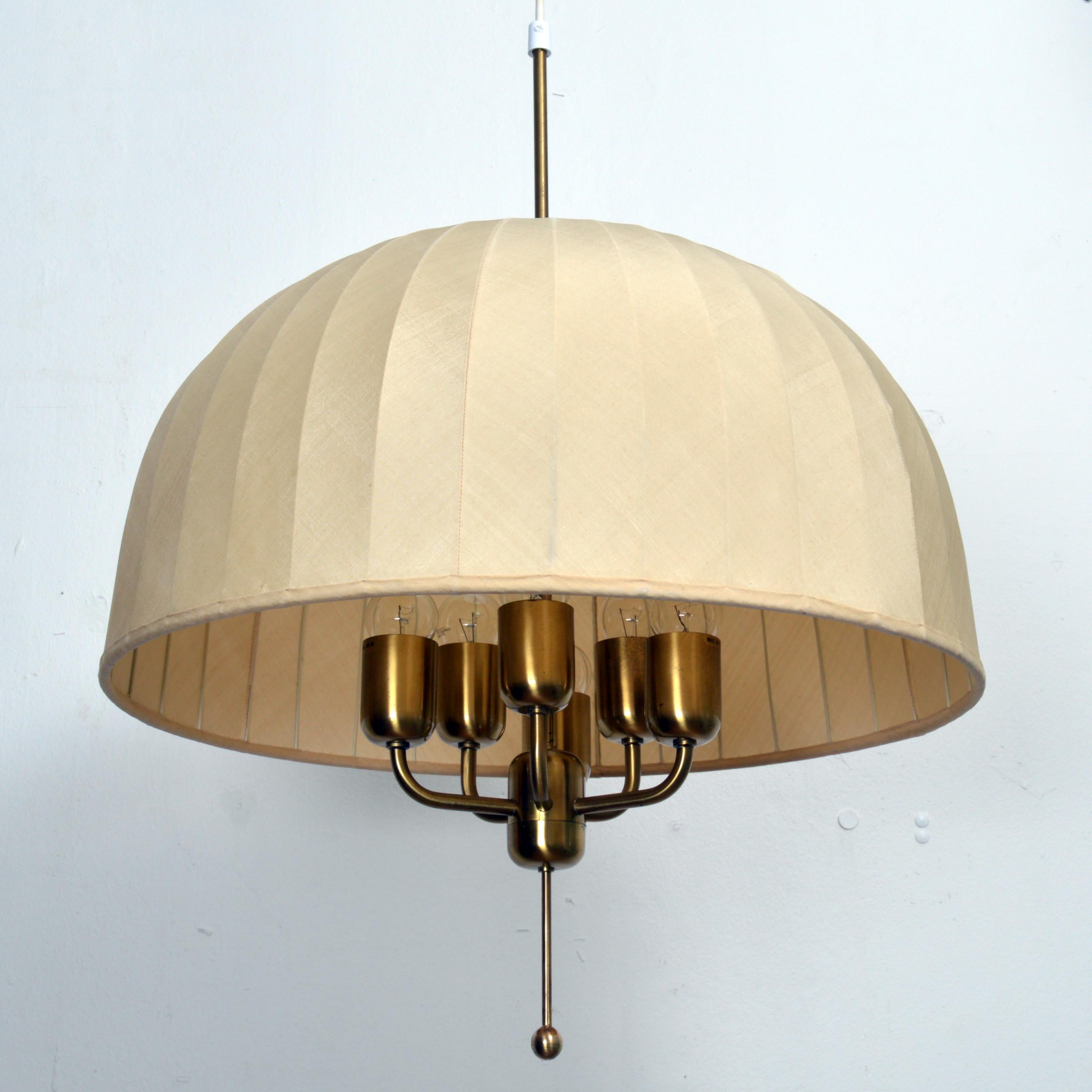 Swedish Large Hans-Agne Jakobsson Carolin Ceiling Pendant, 1960s