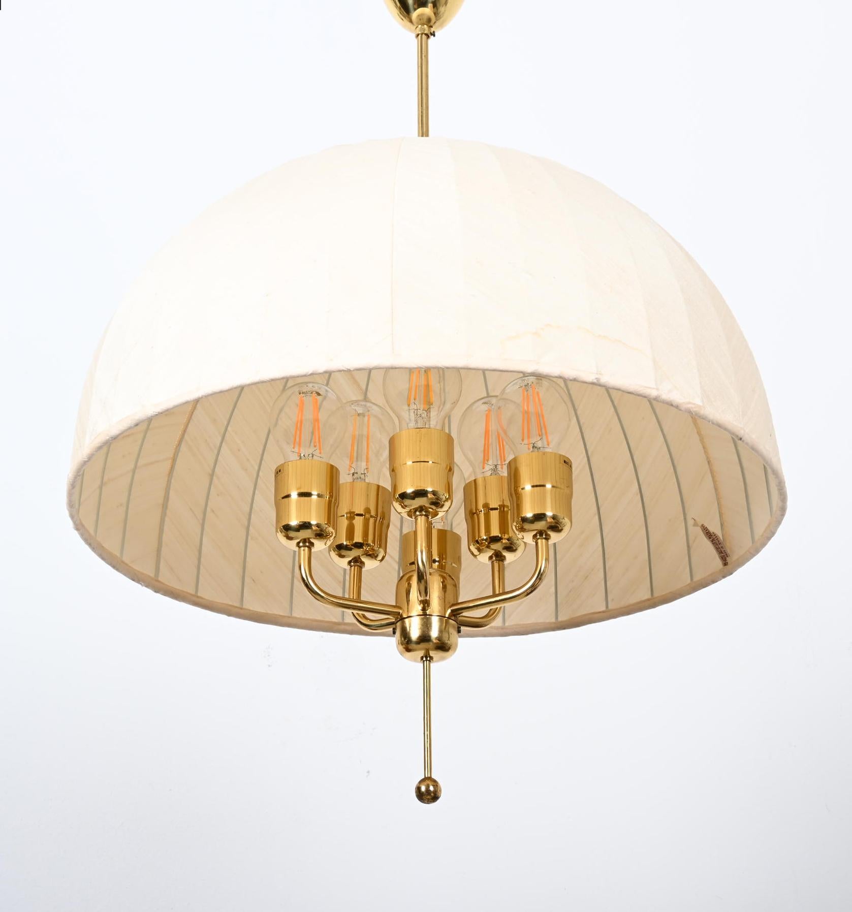 Large Hans-Agne Jakobsson Carolin Ceiling Pendant (Mitte des 20. Jahrhunderts) im Angebot