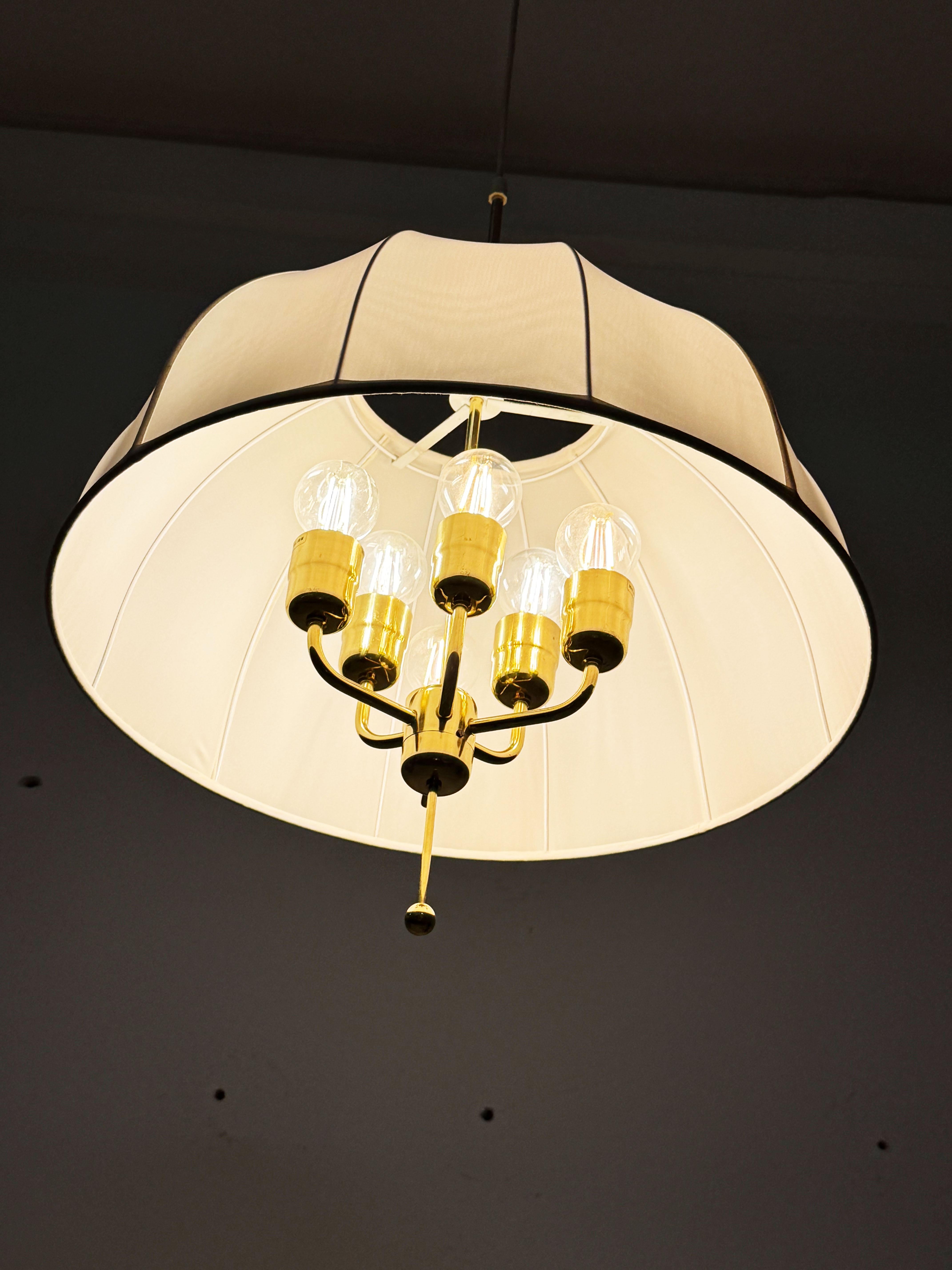 Großer Deckenleuchte von Hans-Agne Jakobsson Carolin (Messing) im Angebot