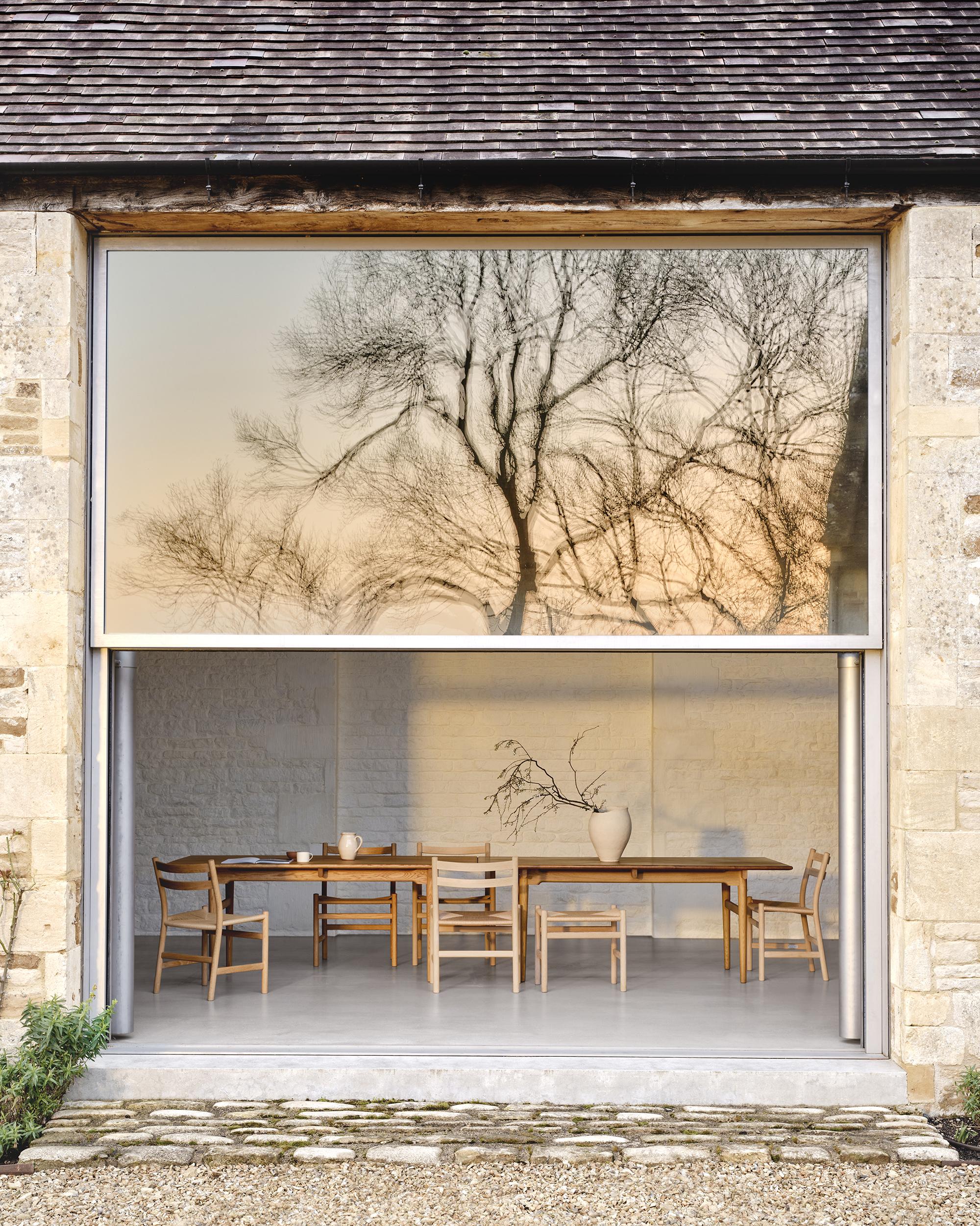 Large Hans J Wegner 'CH327' Dining Table in Oiled Oak for Carl Hansen & Son

The story of Danish Modern begins in 1908 when Carl Hansen opened his first workshop. His firm commitment to beauty, comfort, refinement, and craftsmanship is evident in