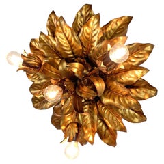 Large Hans Kogl Flower Ceiling Light