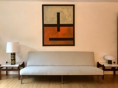 Large Hard-Edge Painting by Di Vincente