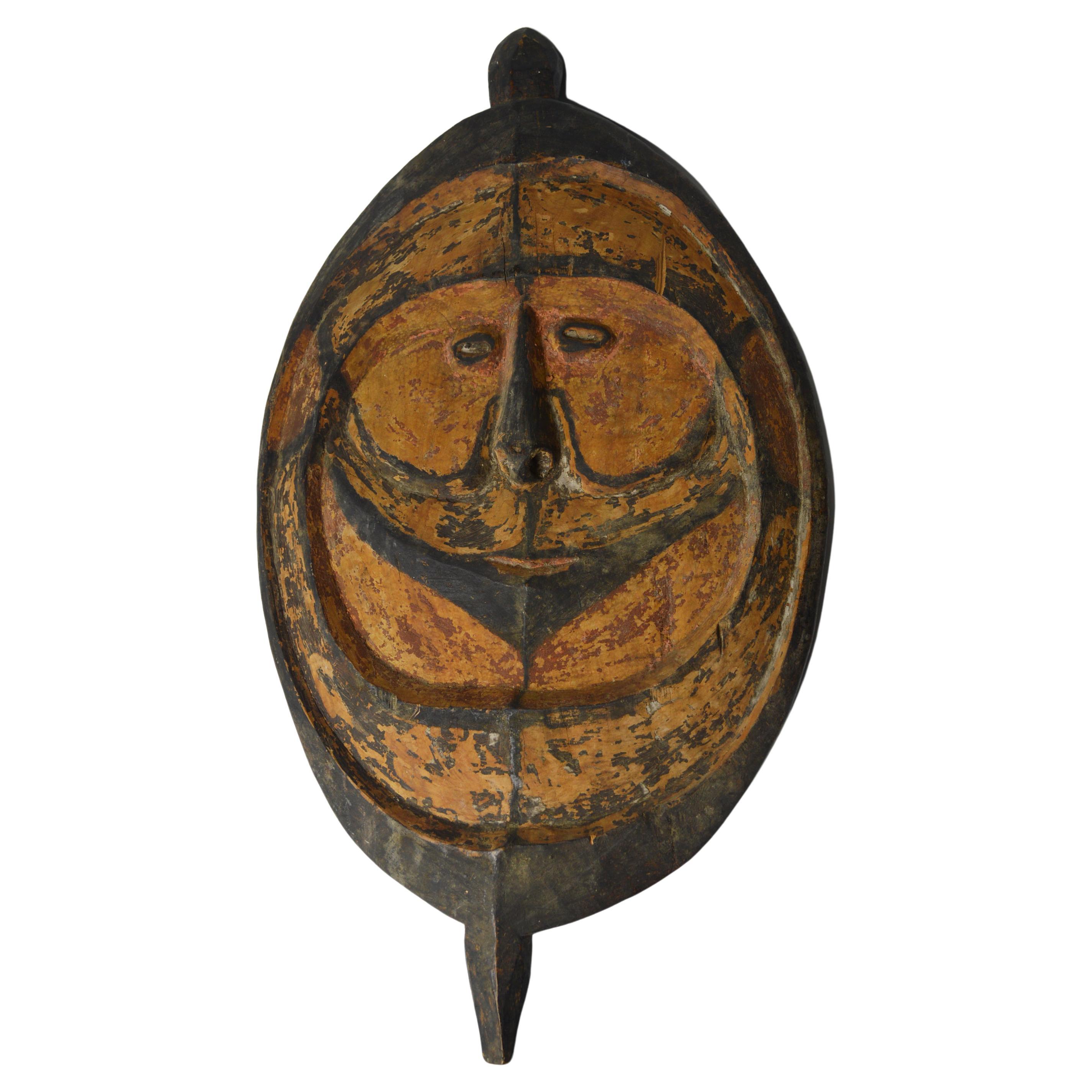 Large Hard Wood Gable Mask Ramu River Papua Tribal Art Interior Design