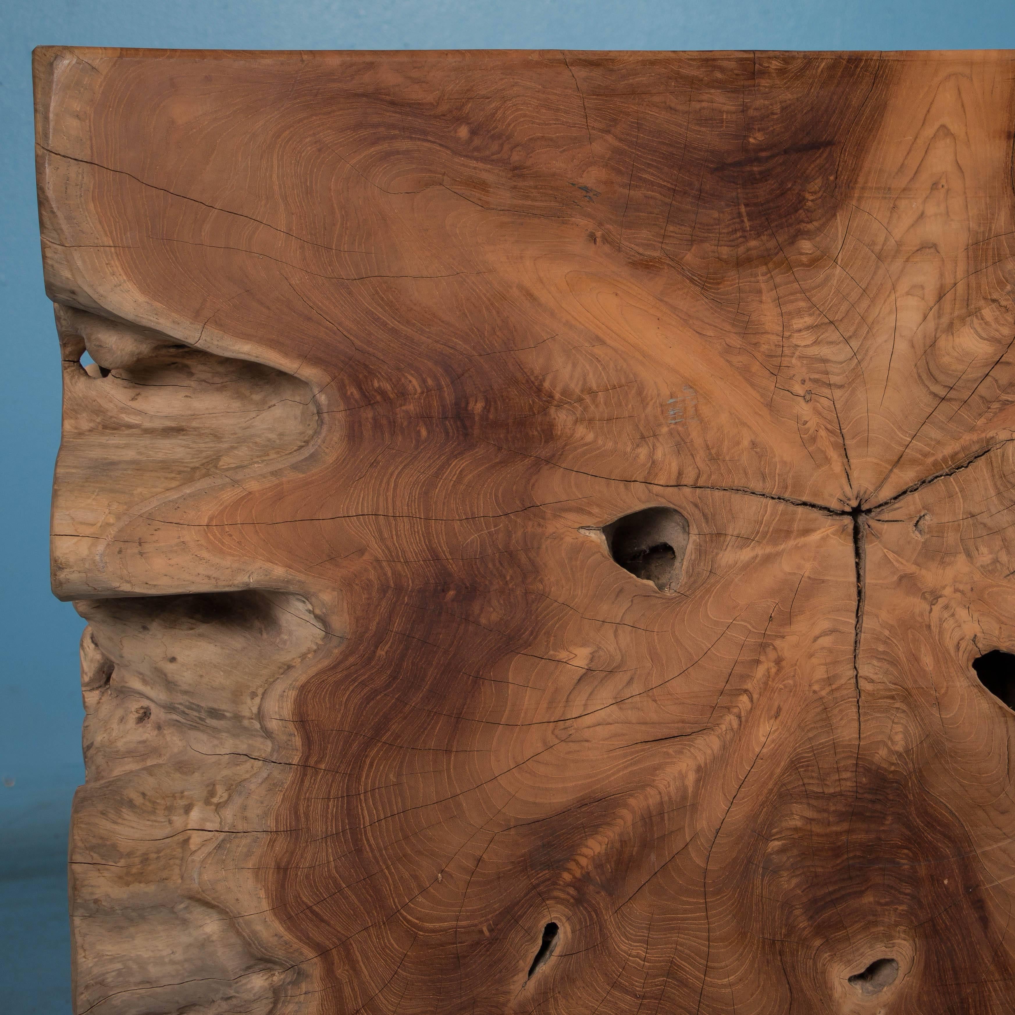 Large Hardwood Root Coffee Table 1