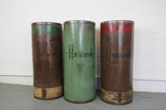 Large Harrods Textile Bins, circa 1930s