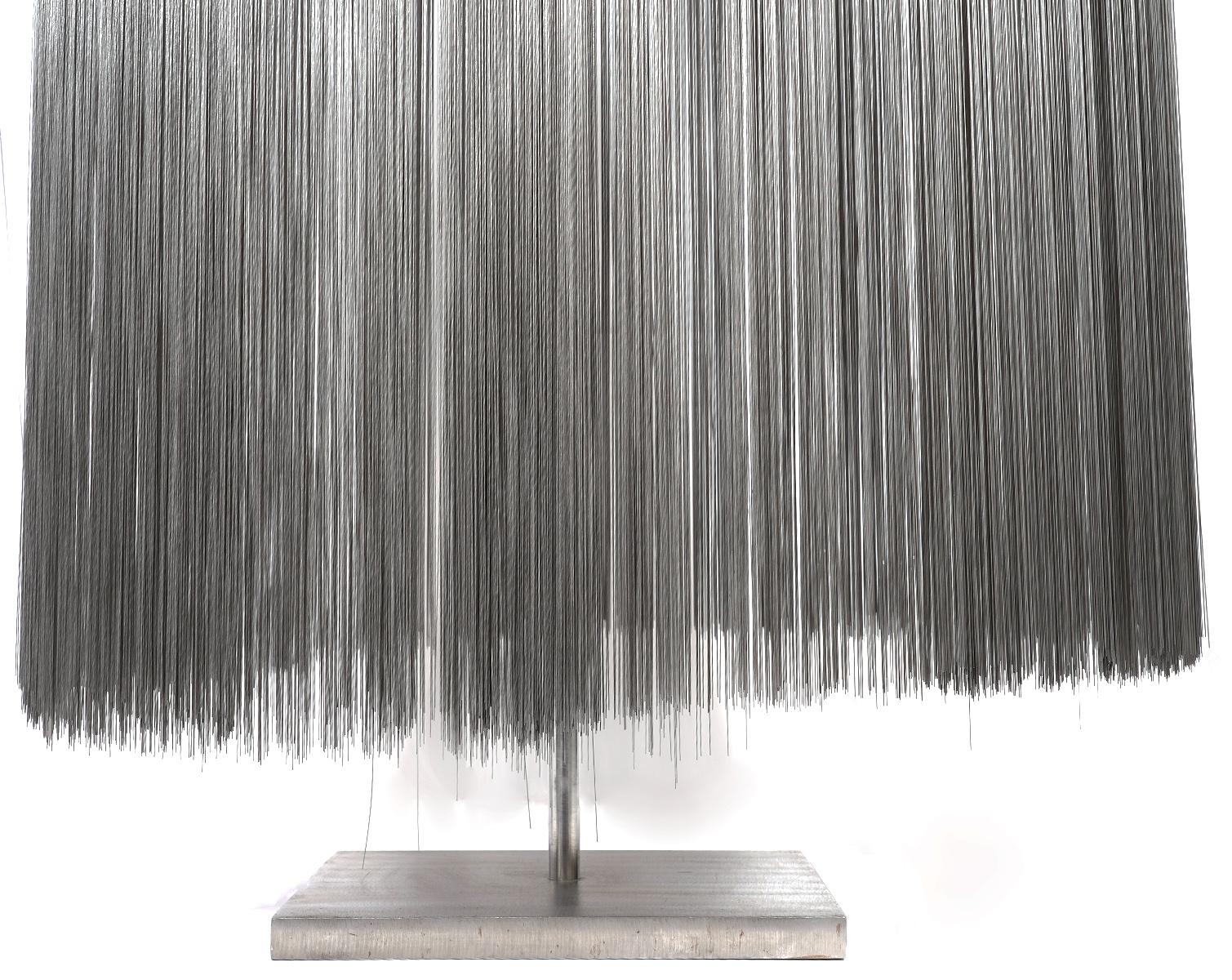 Large Harry Bertoia Stainless Steel 'Willow' Sculpture  In Excellent Condition In Ft. Lauderdale, FL