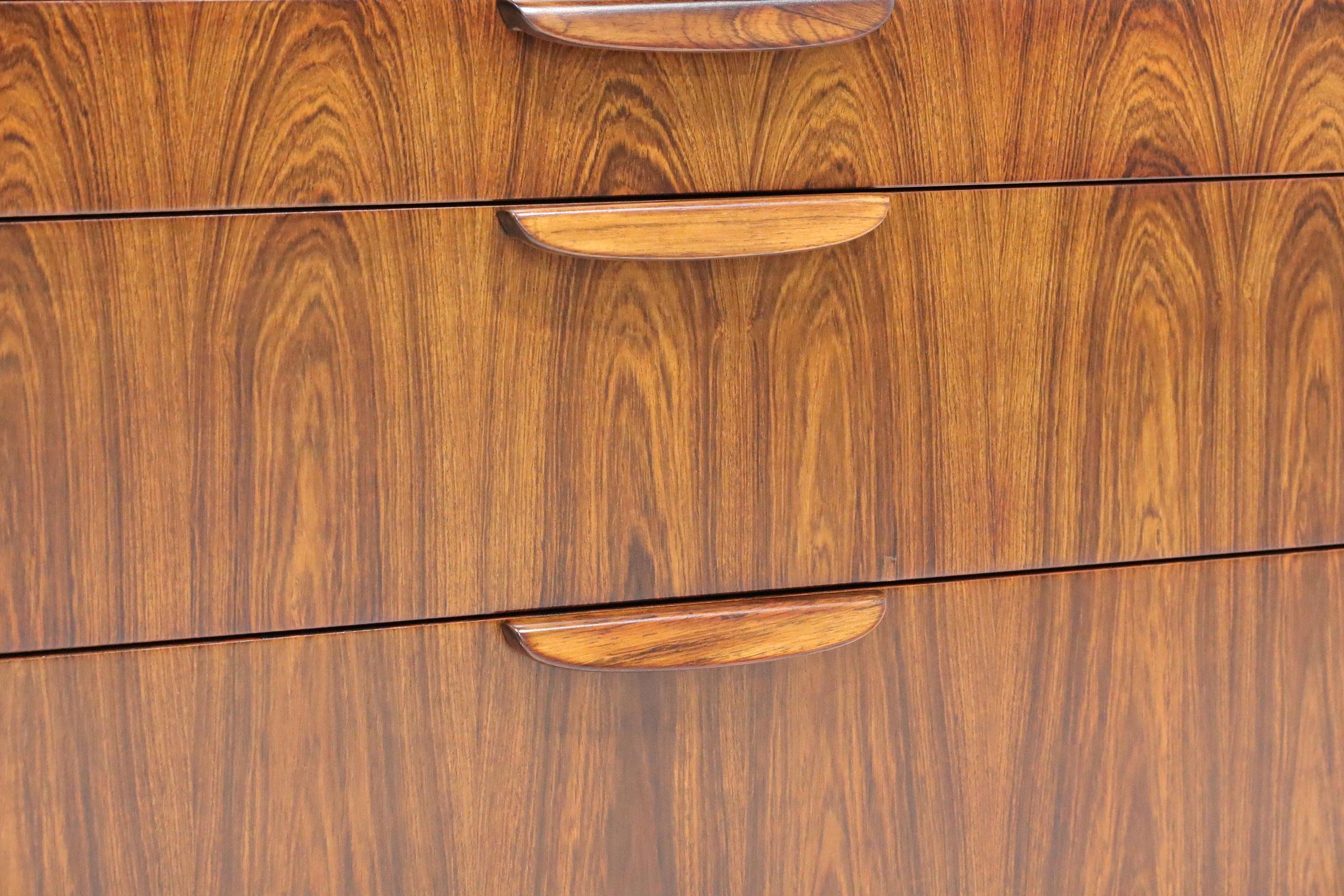 Large Harvey Probber Sideboard in Rosewood For Sale 3