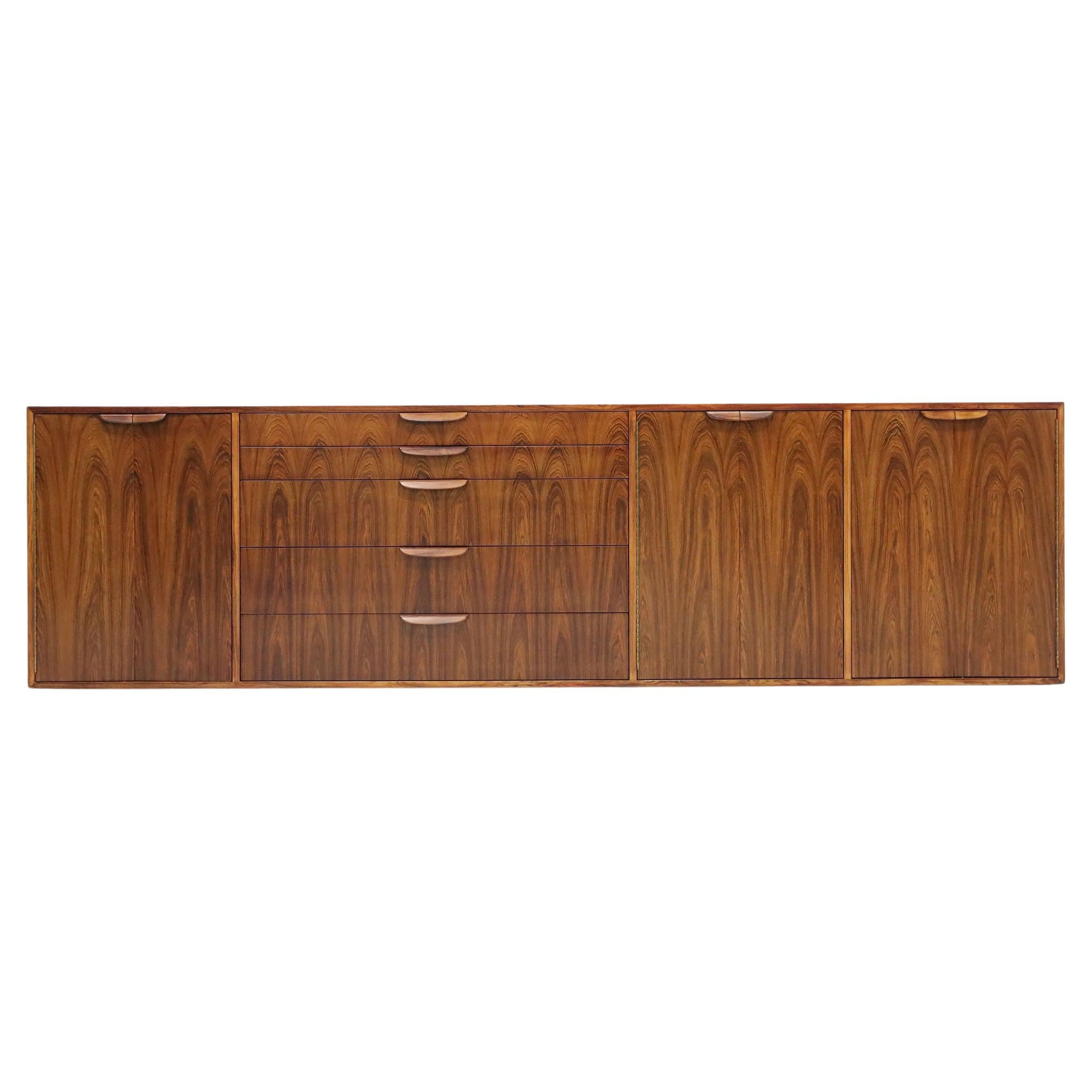 Großes Harvey Probber-Sideboard aus Rosenholz