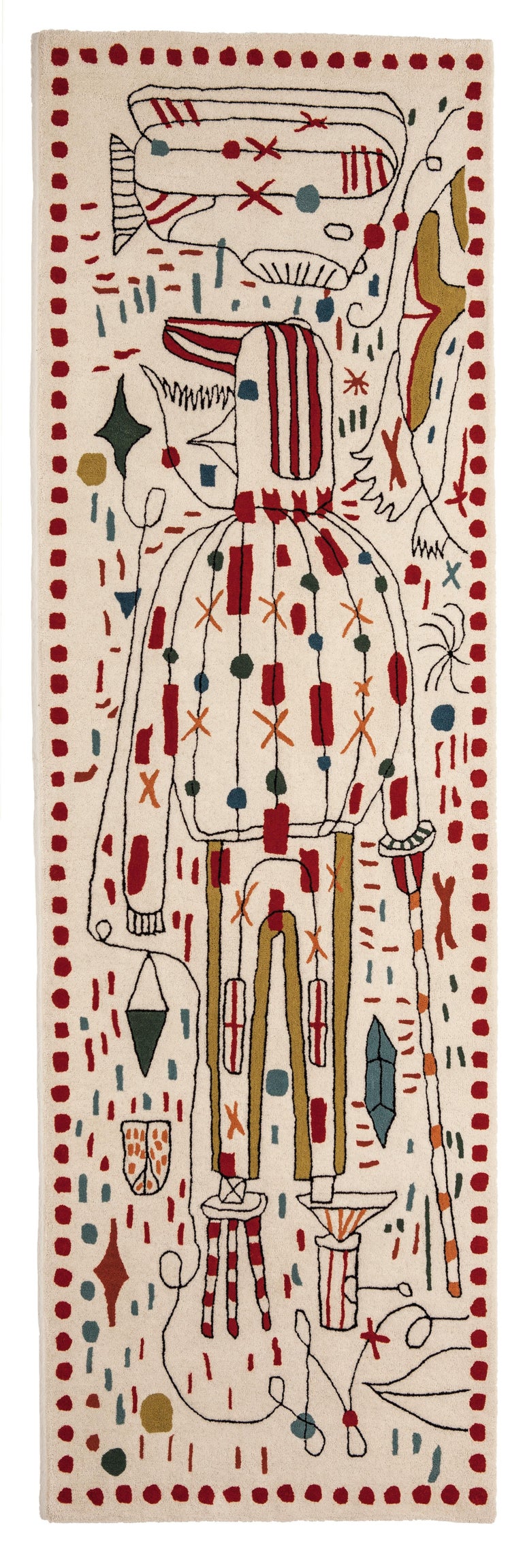 Large 'Hayon x Nani' Hand-Tufted Rug by Jaime Hayon for Nanimarquina For Sale 3