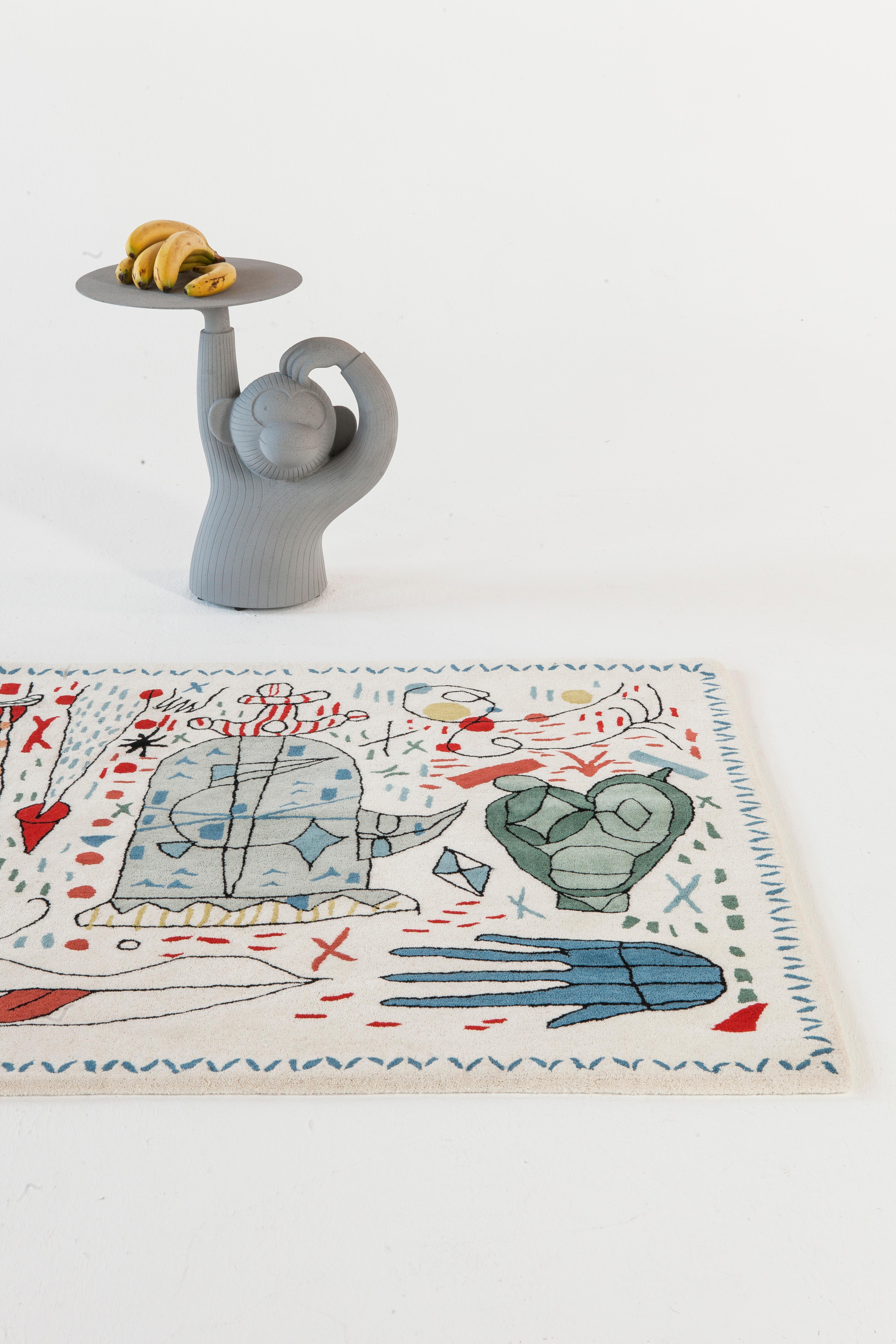 Großer handgetufteter Teppich „Hayon x Nani“ von Jaime Hayon für Nanimarquina im Angebot 6